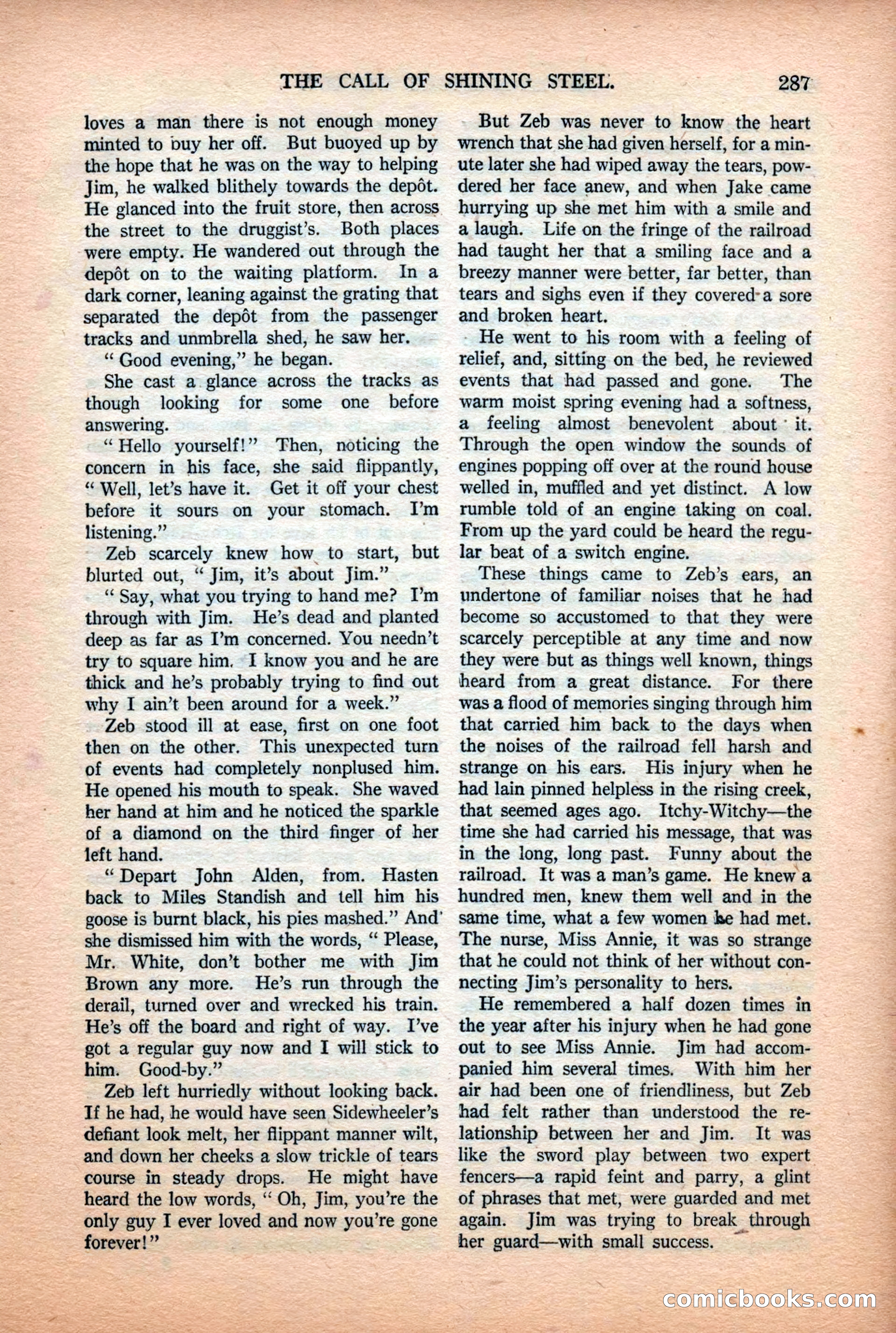 Argosy All-Story Weekly, July 11, 1925 — page 133 of 168