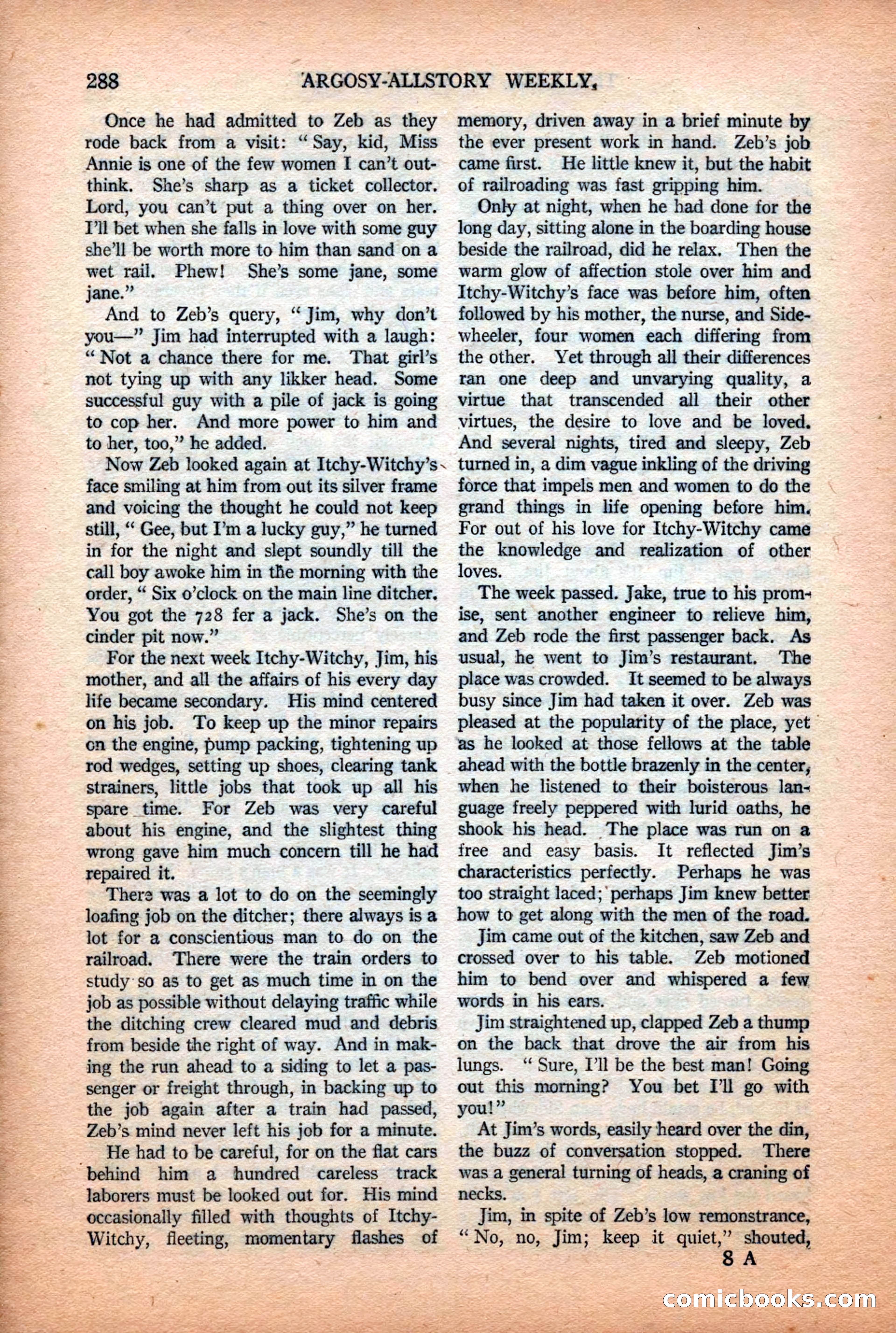 Argosy All-Story Weekly, July 11, 1925 — page 134 of 168
