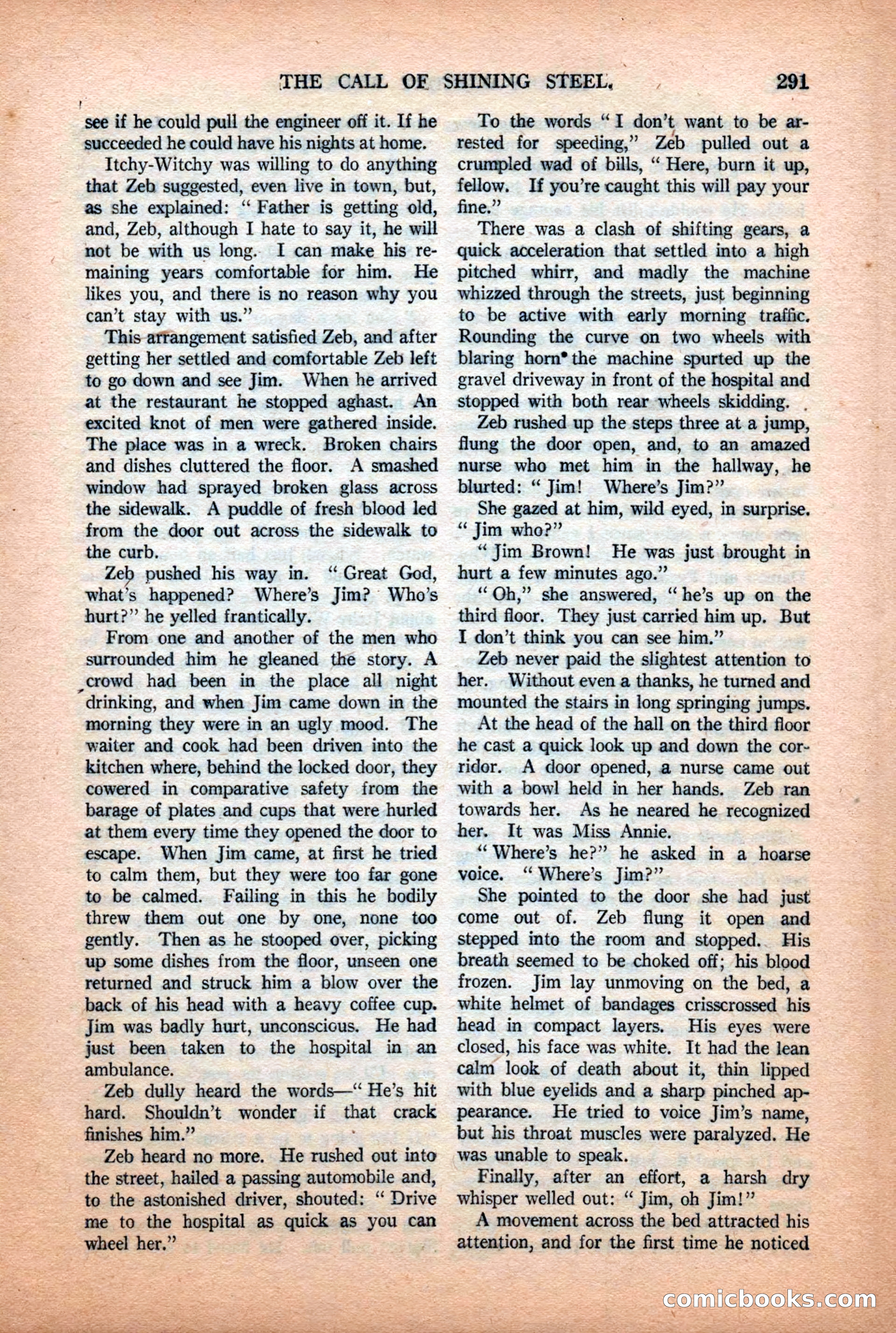 Argosy All-Story Weekly, July 11, 1925 — page 137 of 168