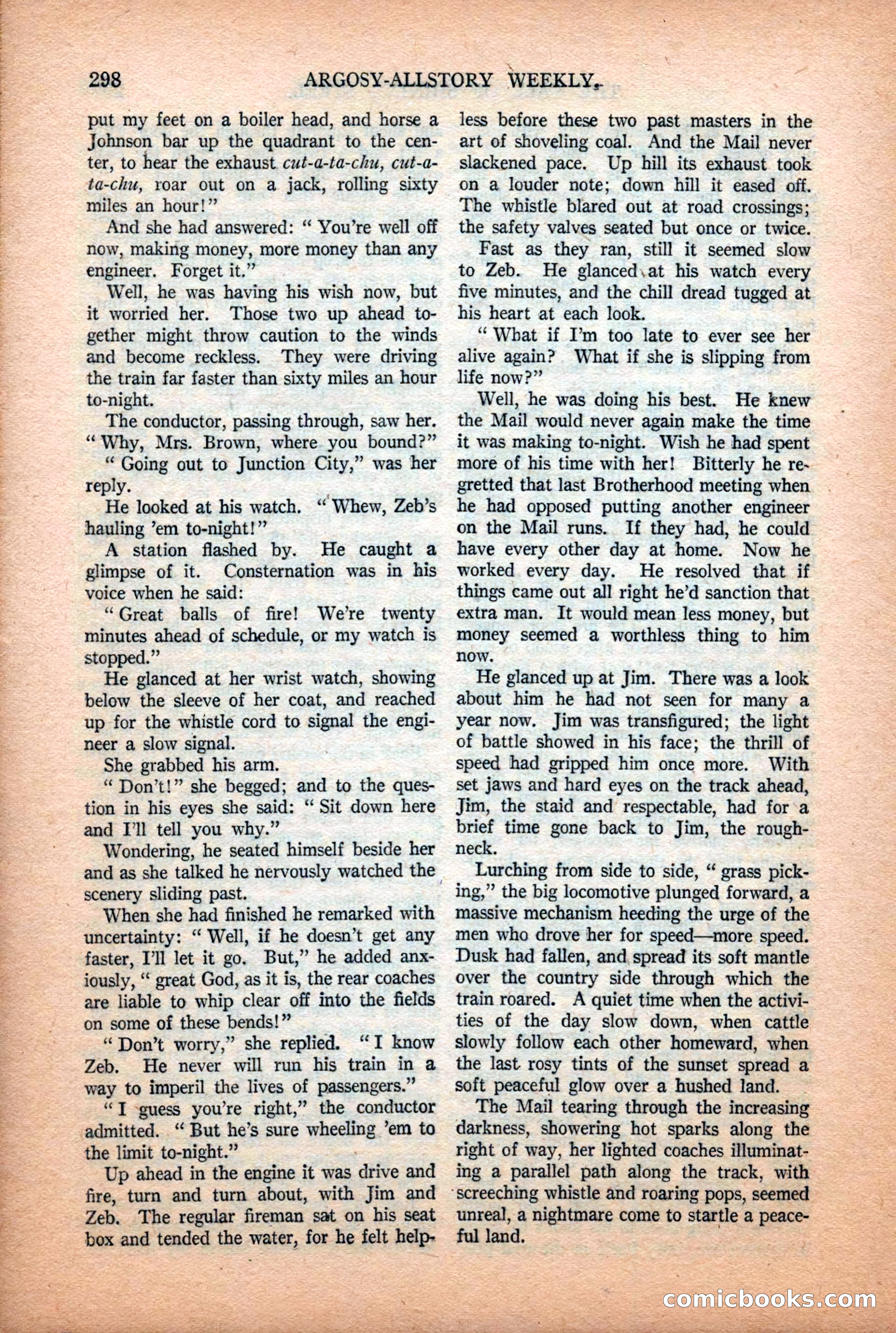 Argosy All-Story Weekly, July 11, 1925 — page 144 of 168