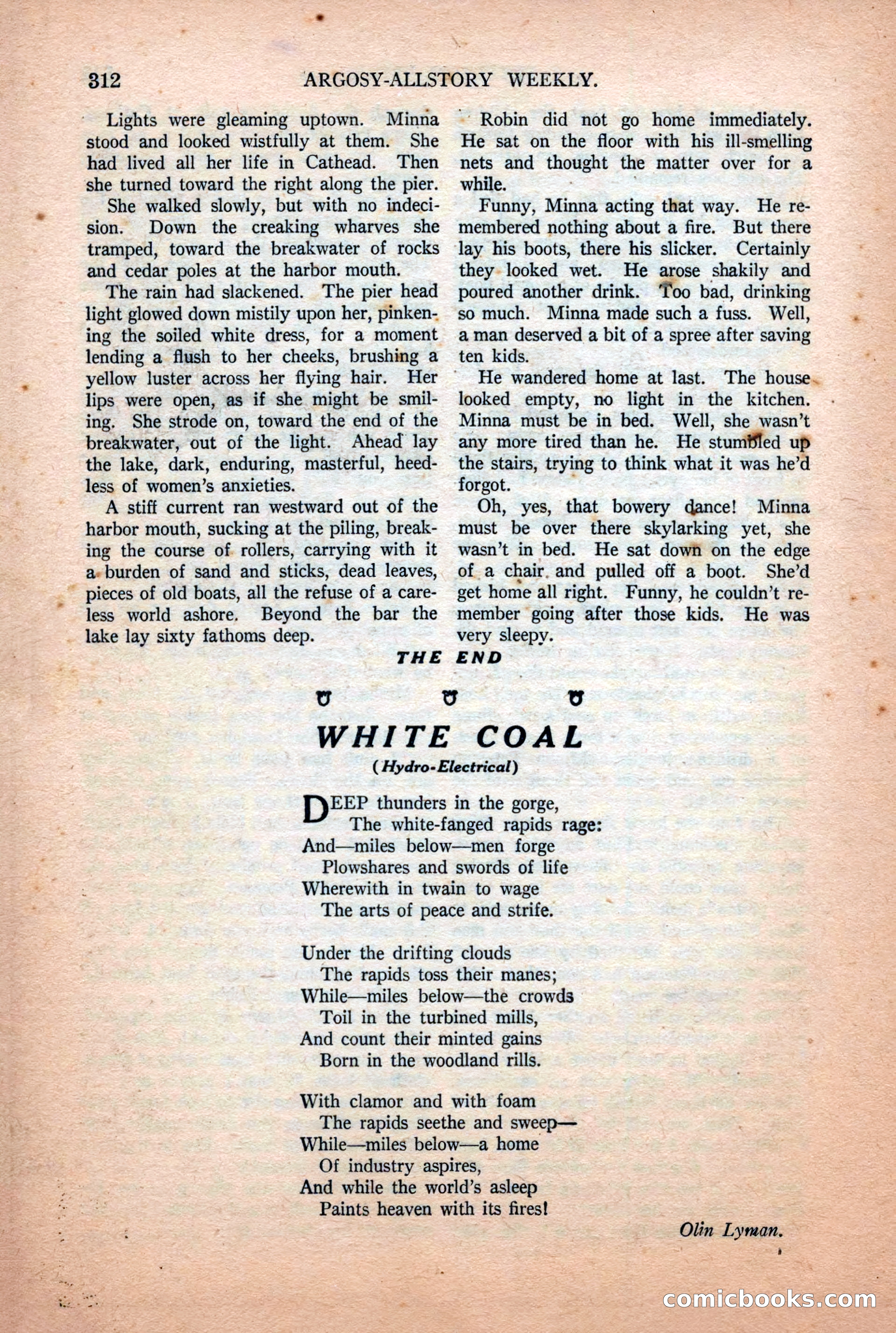 Argosy All-Story Weekly, July 11, 1925 — page 158 of 168