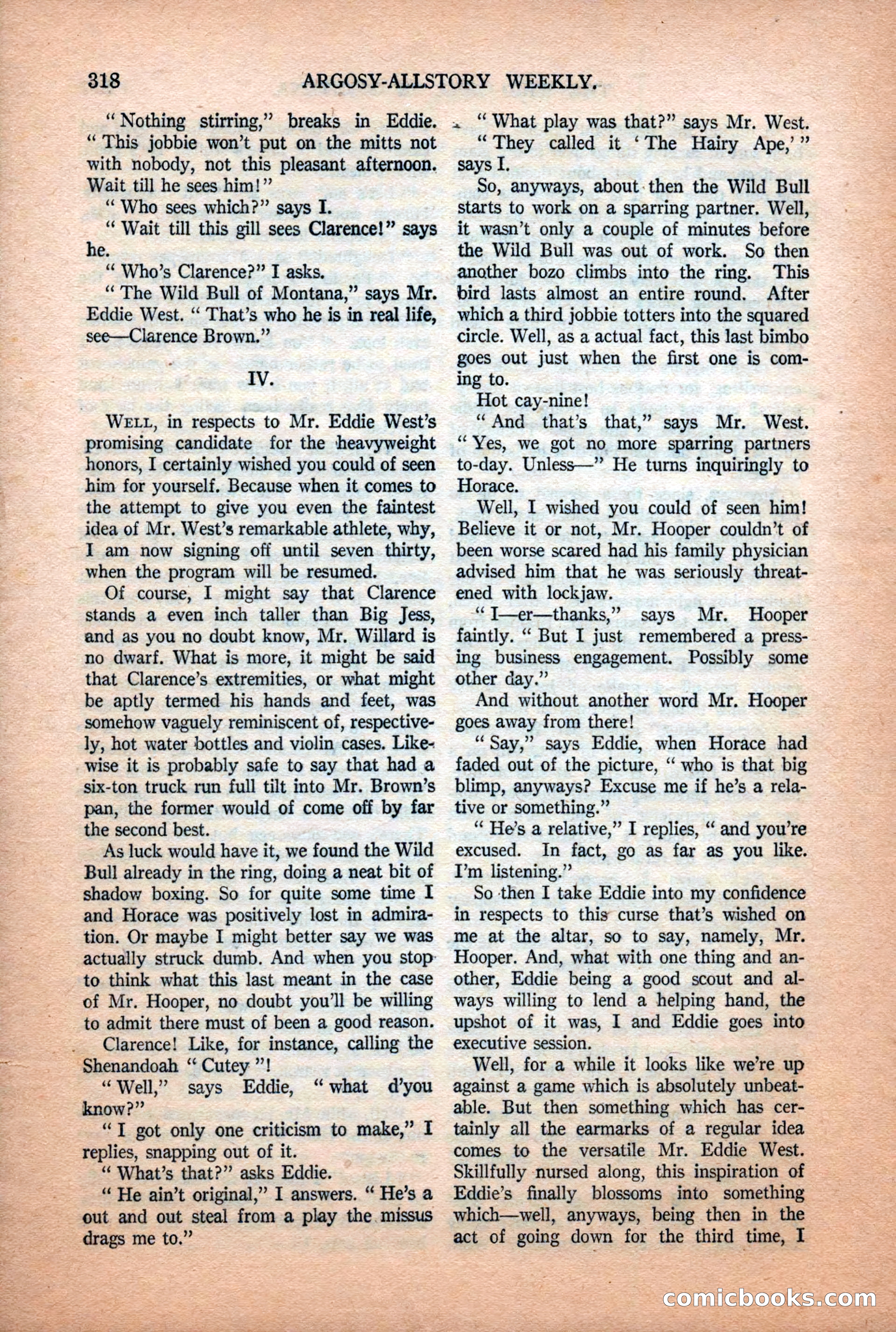 Argosy All-Story Weekly, July 11, 1925 — page 164 of 168