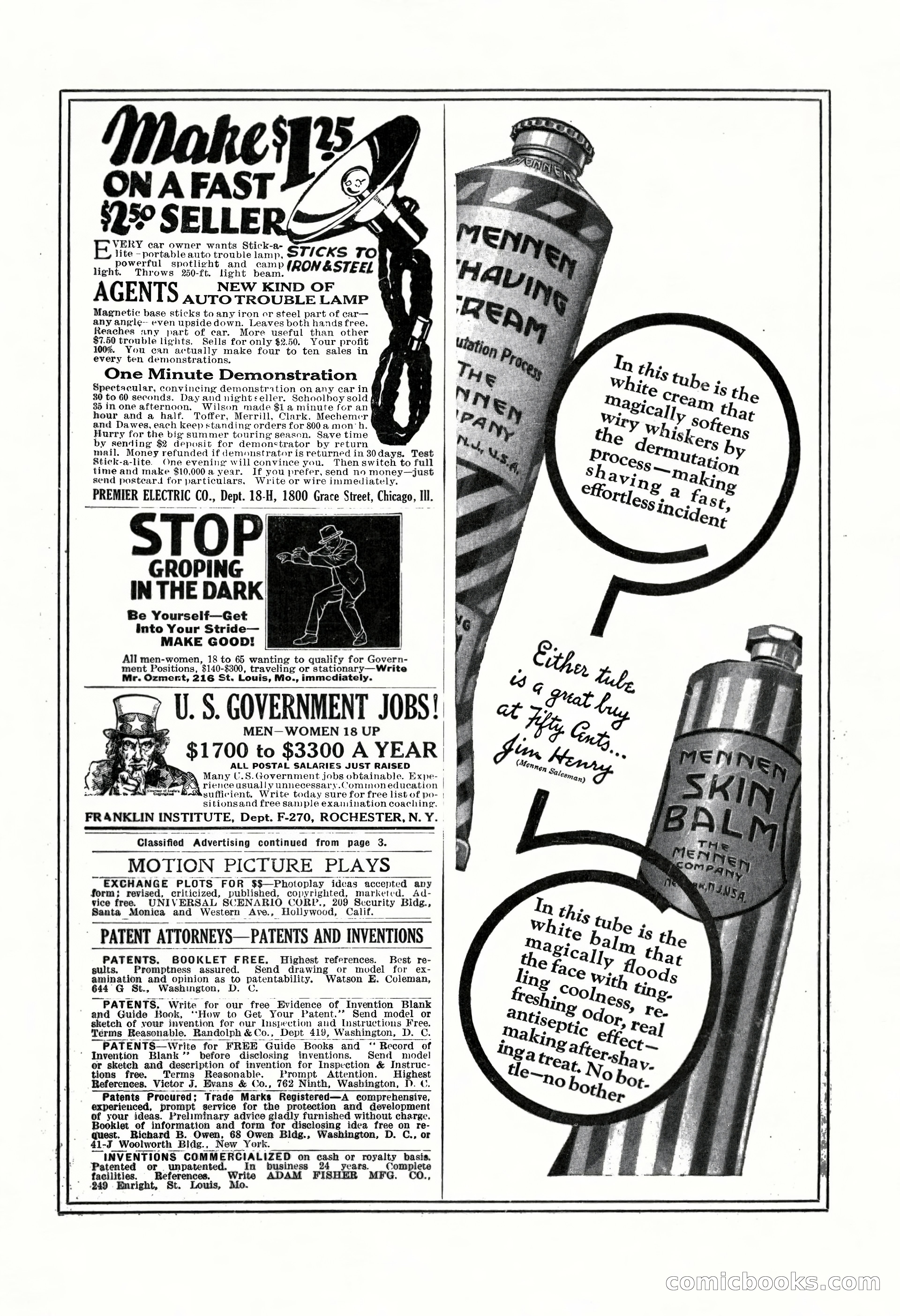 Argosy All-Story Weekly, July 11, 1925 — page 167 of 168