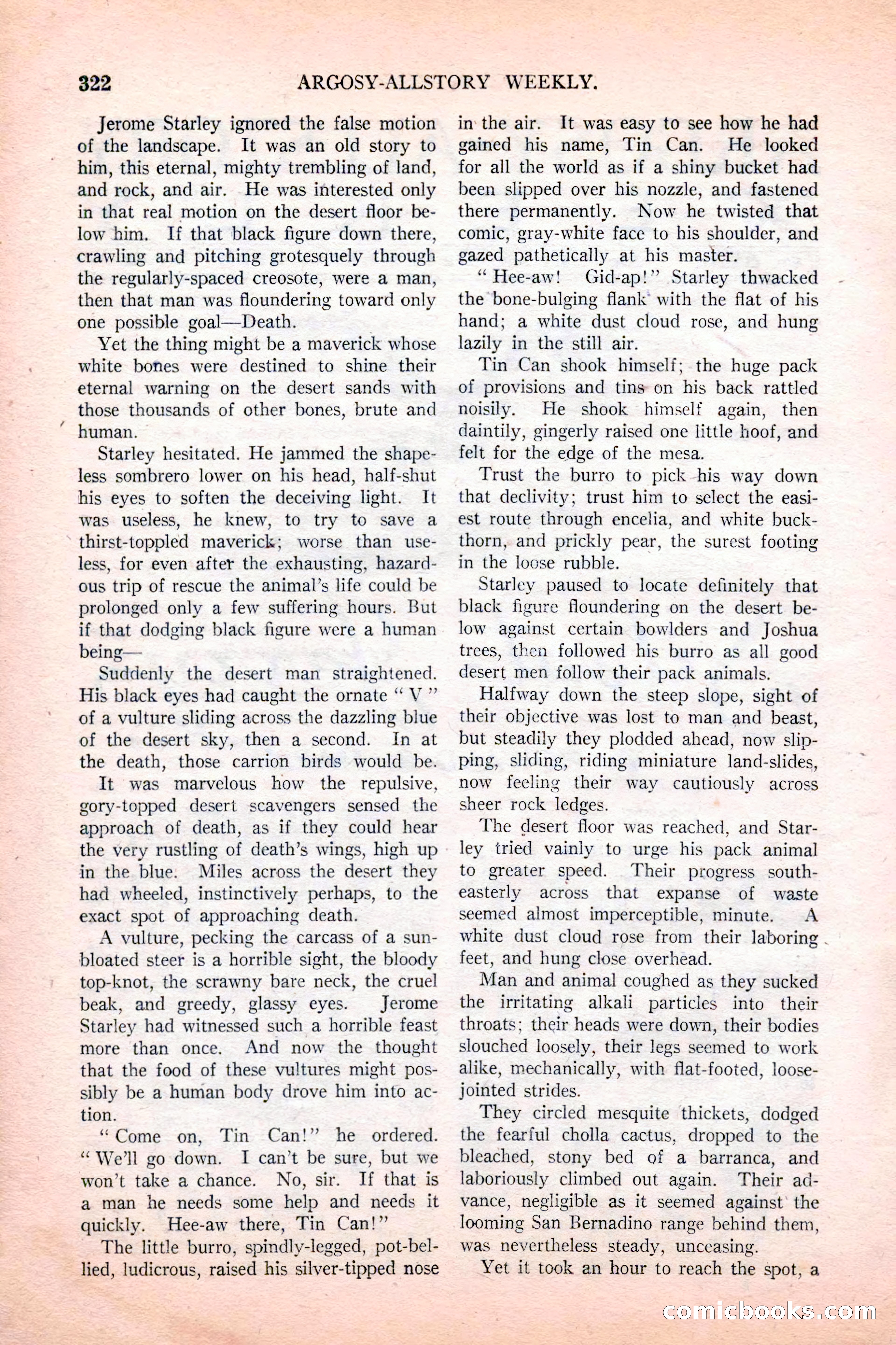 Argosy All-Story Weekly, December 4, 1926 — page 12 of 184