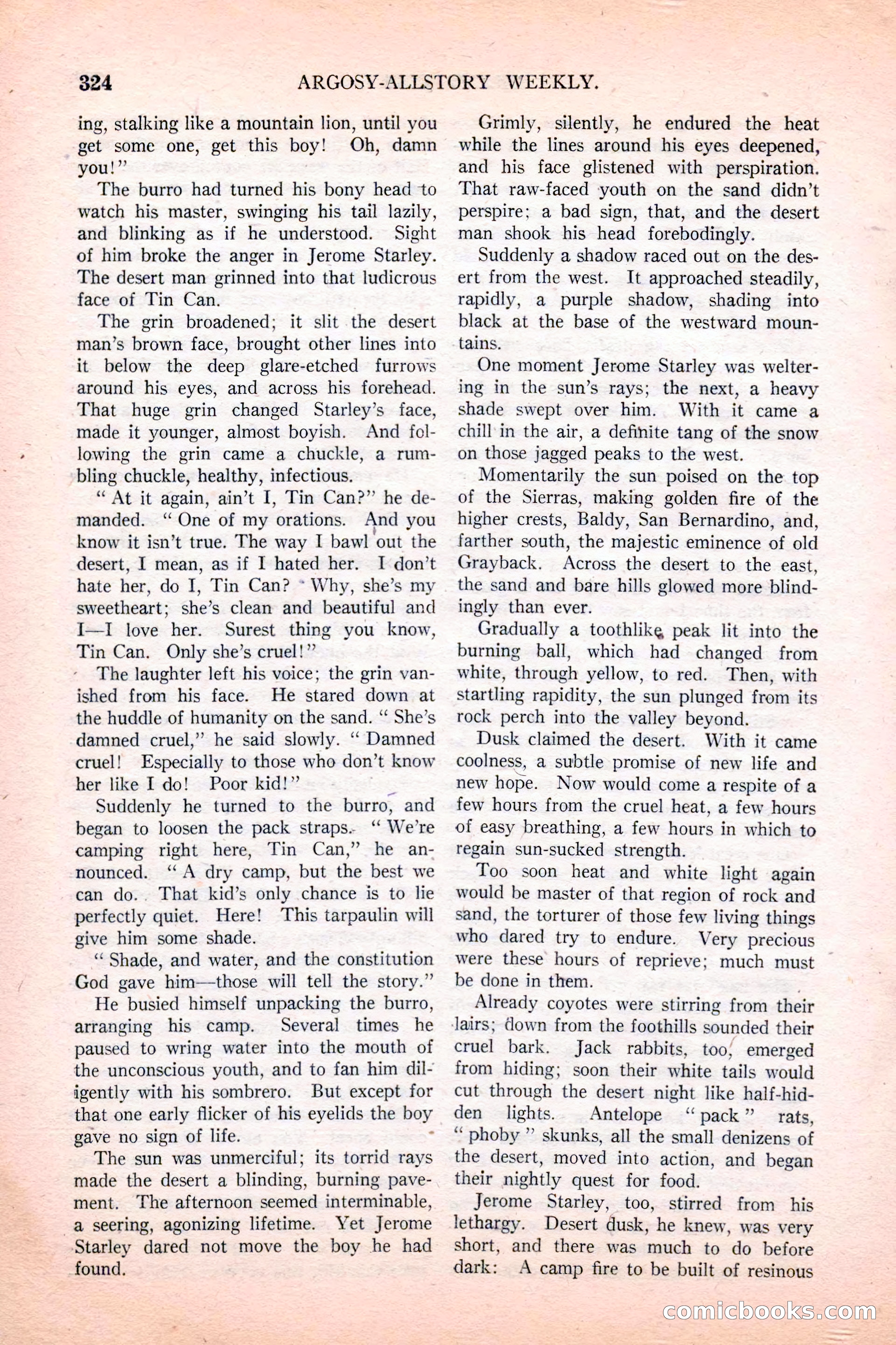 Argosy All-Story Weekly, December 4, 1926 — page 14 of 184