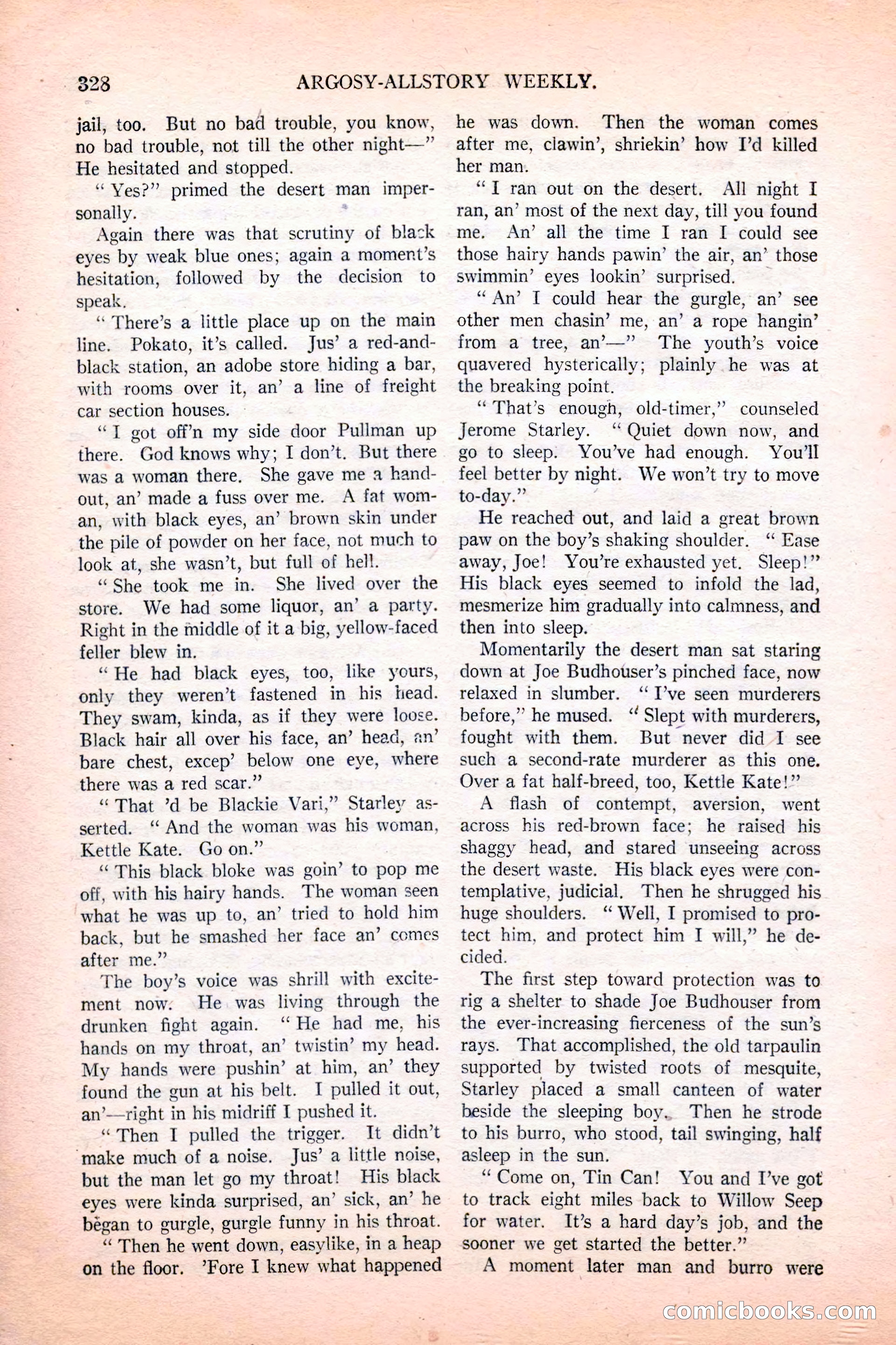Argosy All-Story Weekly, December 4, 1926 — page 18 of 184