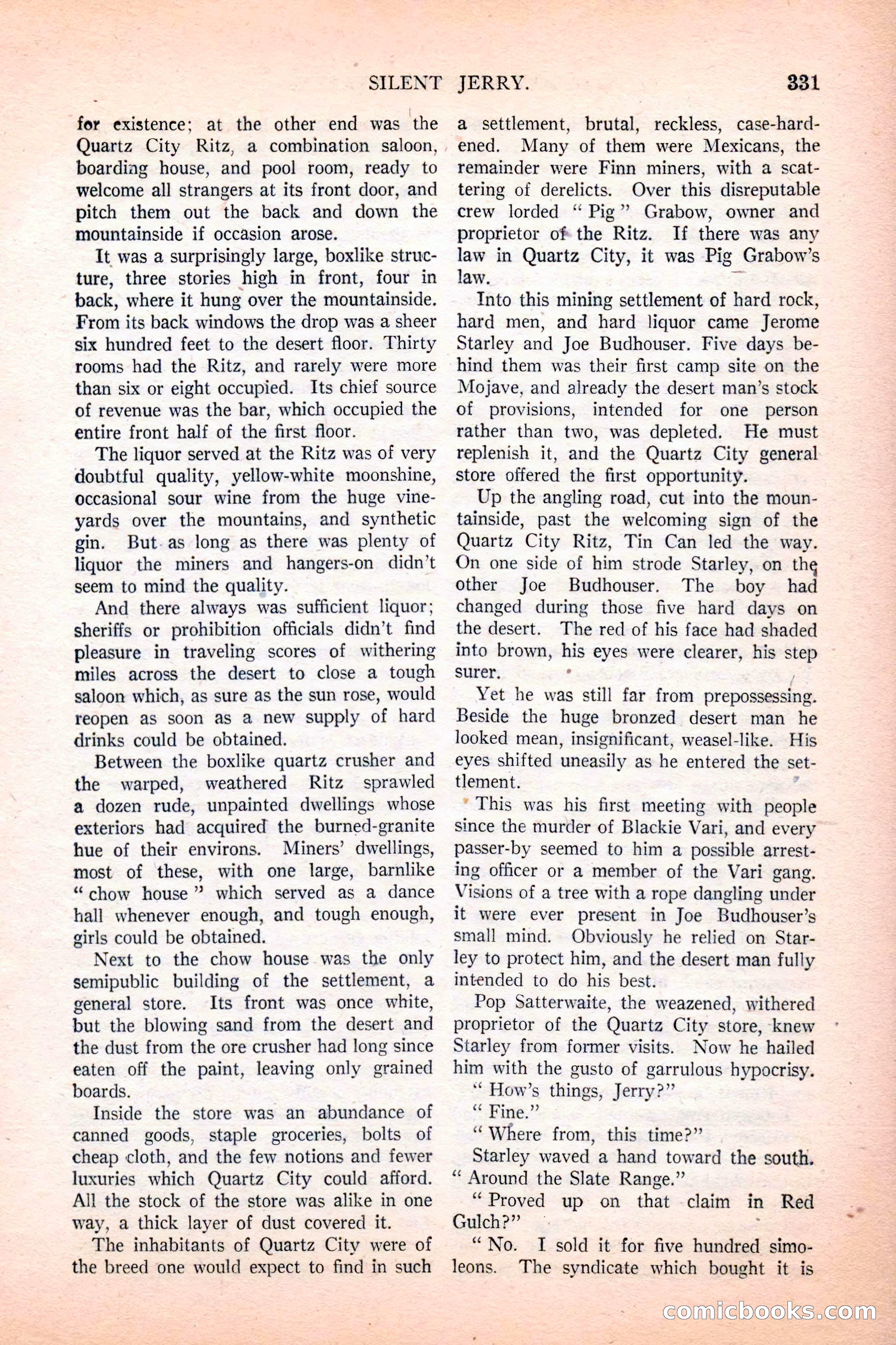 Argosy All-Story Weekly, December 4, 1926 — page 21 of 184