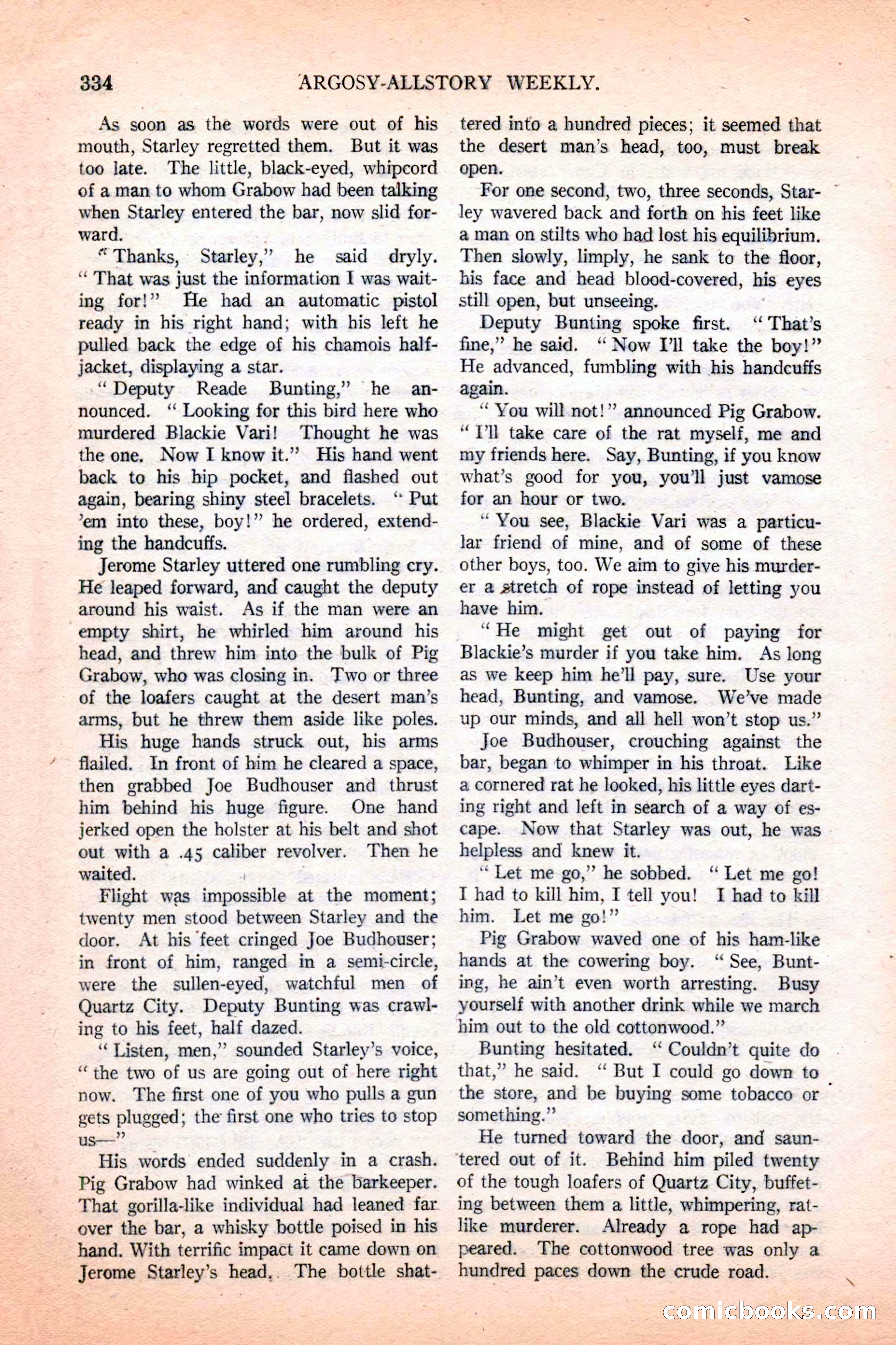 Argosy All-Story Weekly, December 4, 1926 — page 24 of 184