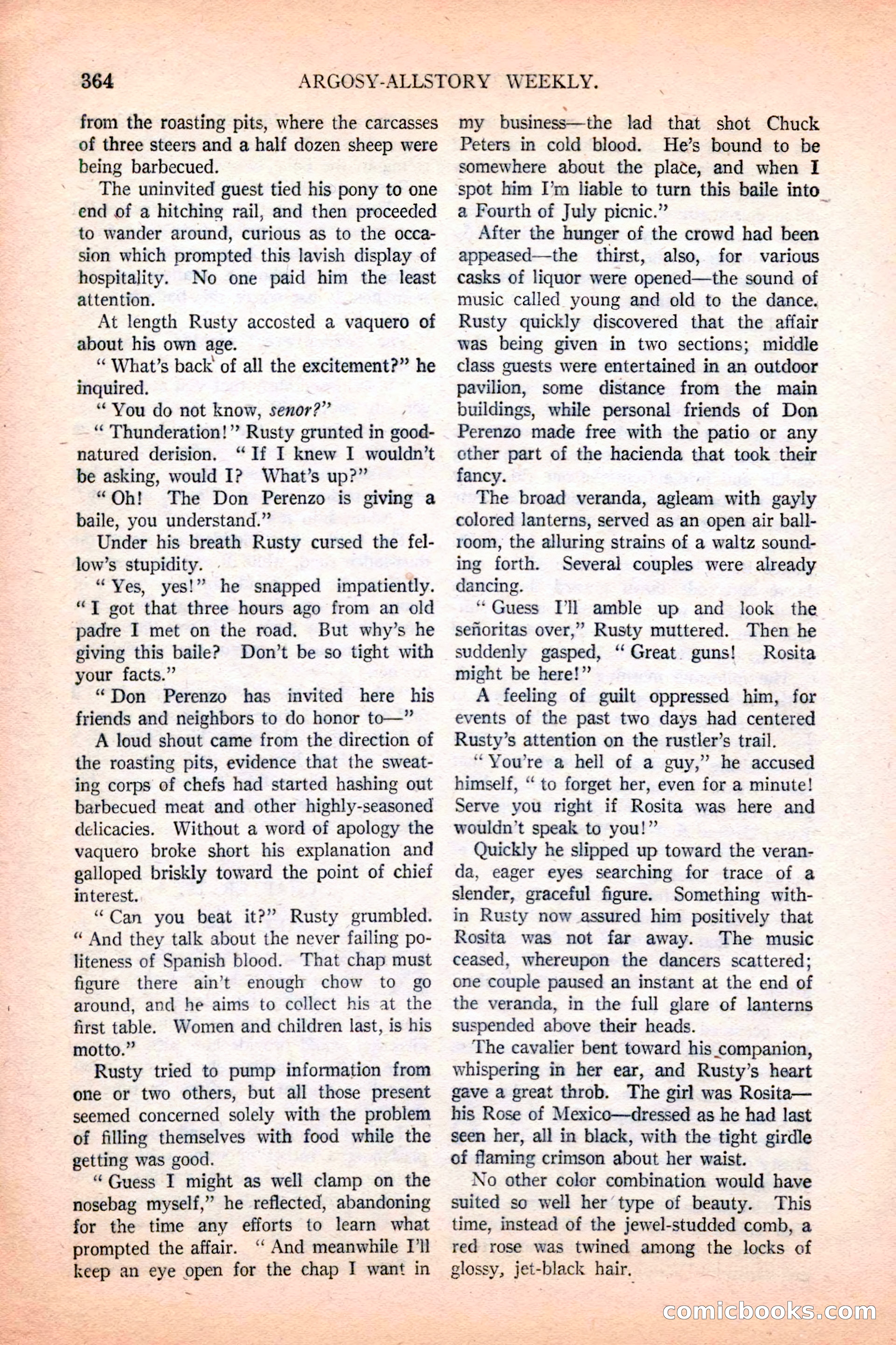 Argosy All-Story Weekly, December 4, 1926 — page 54 of 184