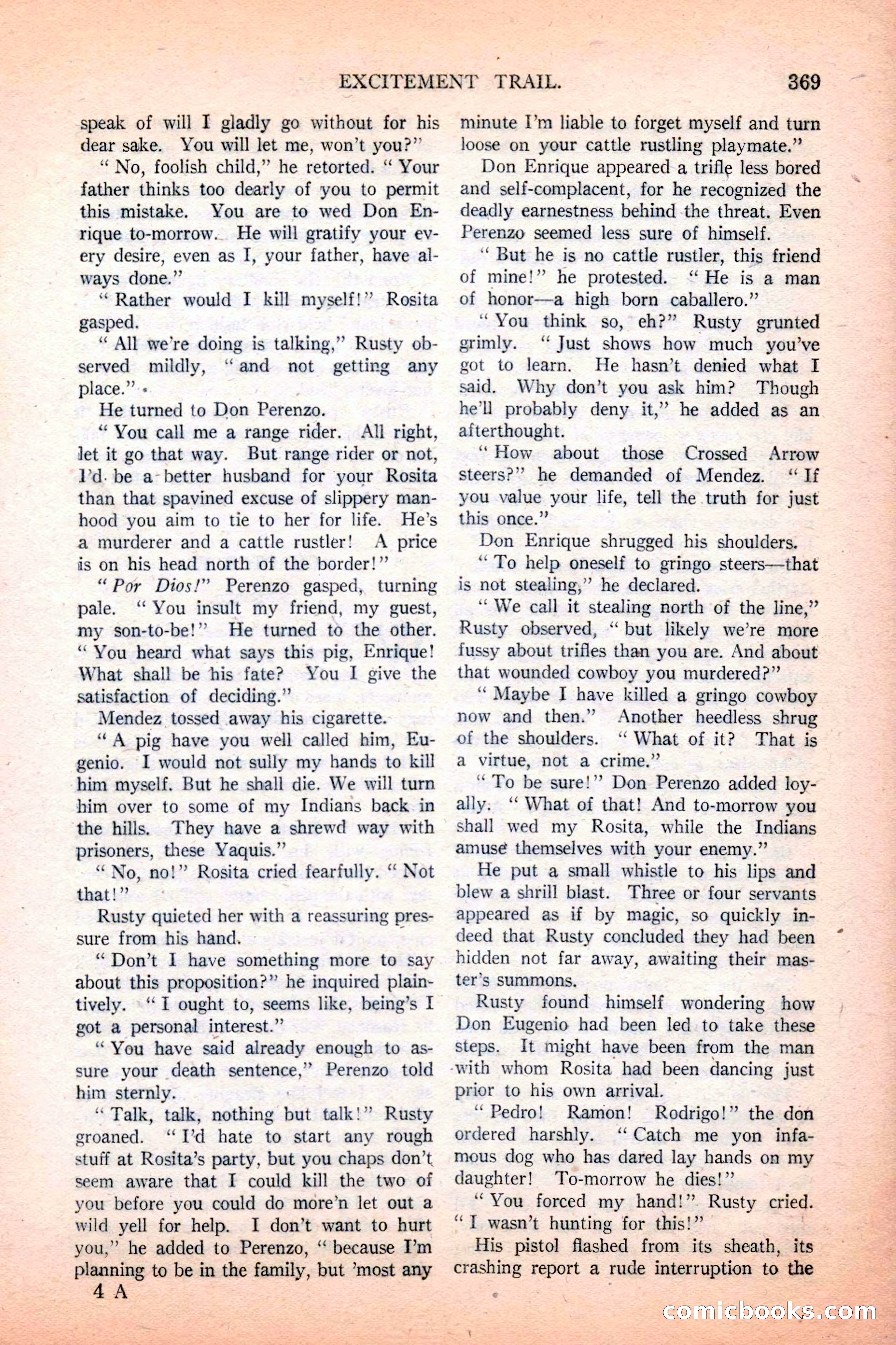 Argosy All-Story Weekly, December 4, 1926 — page 59 of 184
