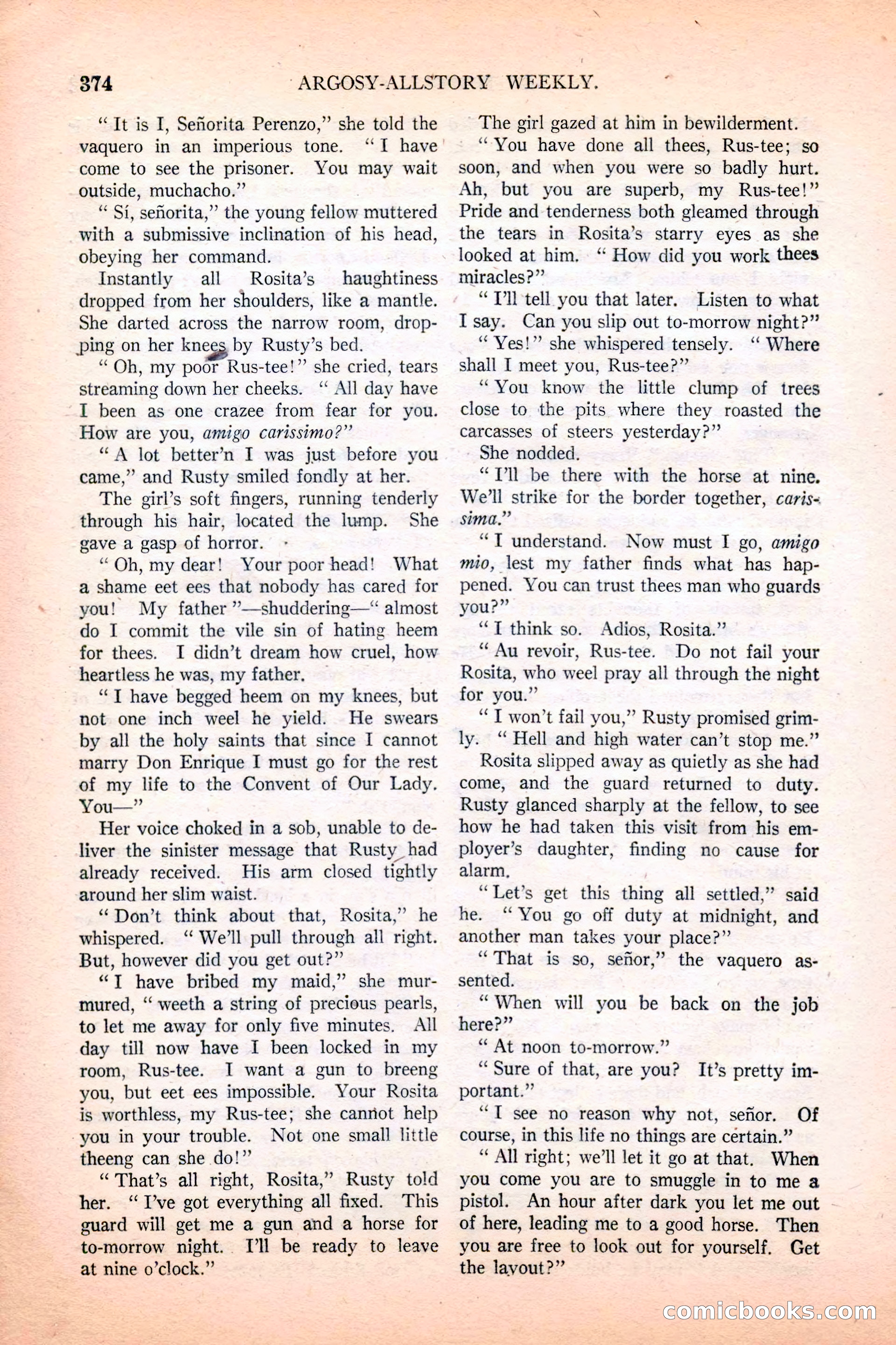 Argosy All-Story Weekly, December 4, 1926 — page 64 of 184