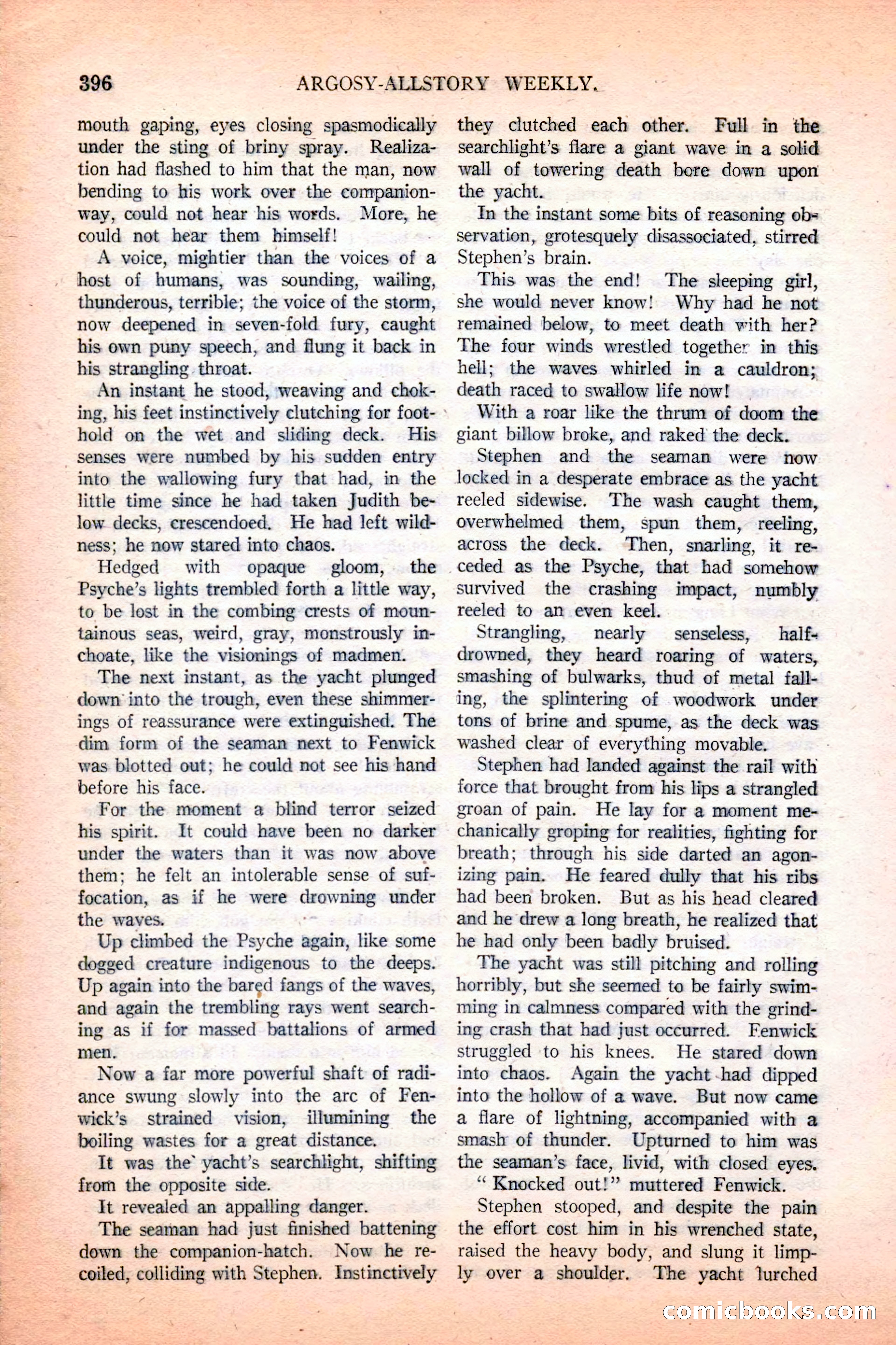 Argosy All-Story Weekly, December 4, 1926 — page 86 of 184