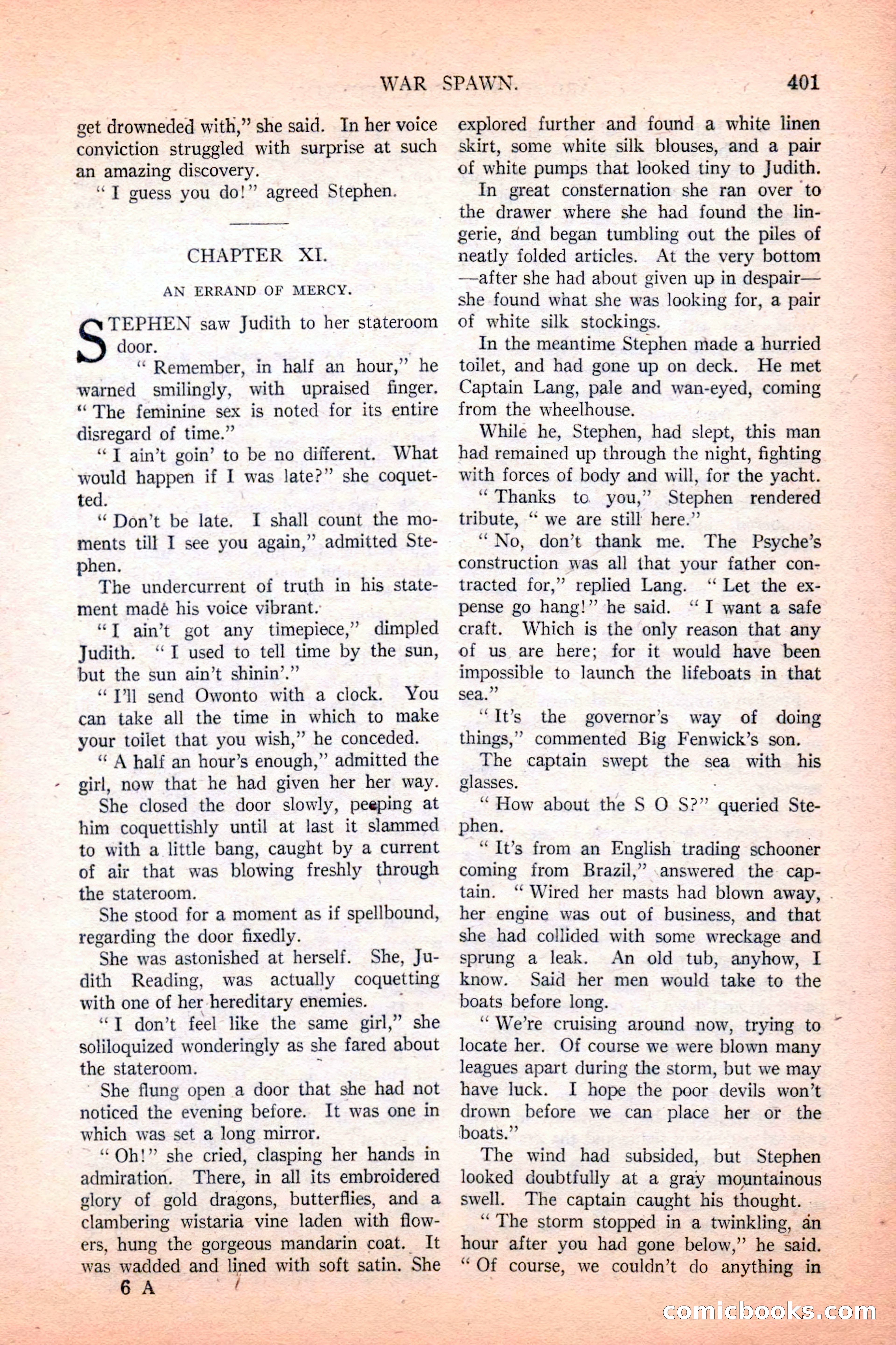 Argosy All-Story Weekly, December 4, 1926 — page 91 of 184