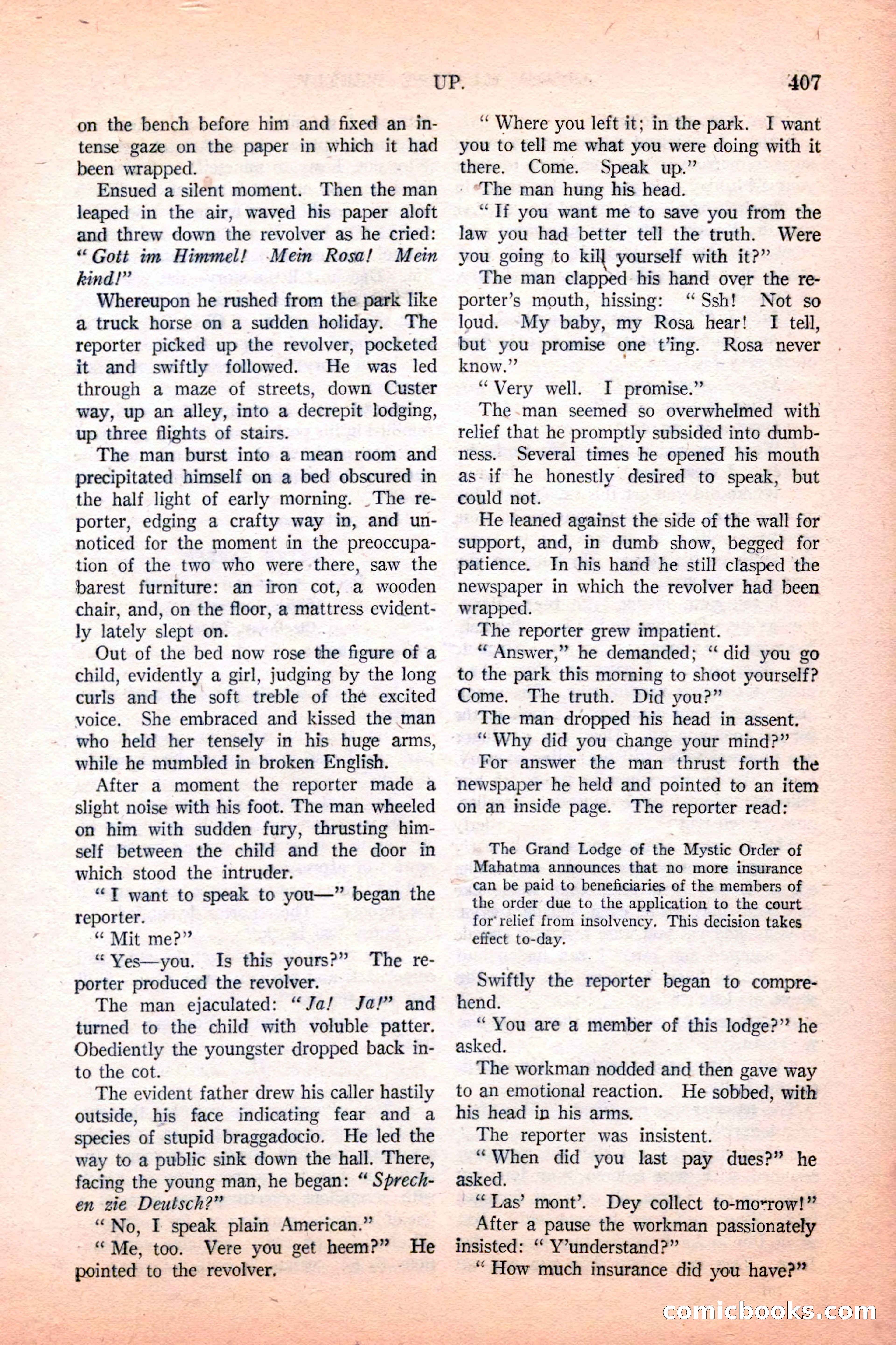 Argosy All-Story Weekly, December 4, 1926 — page 97 of 184