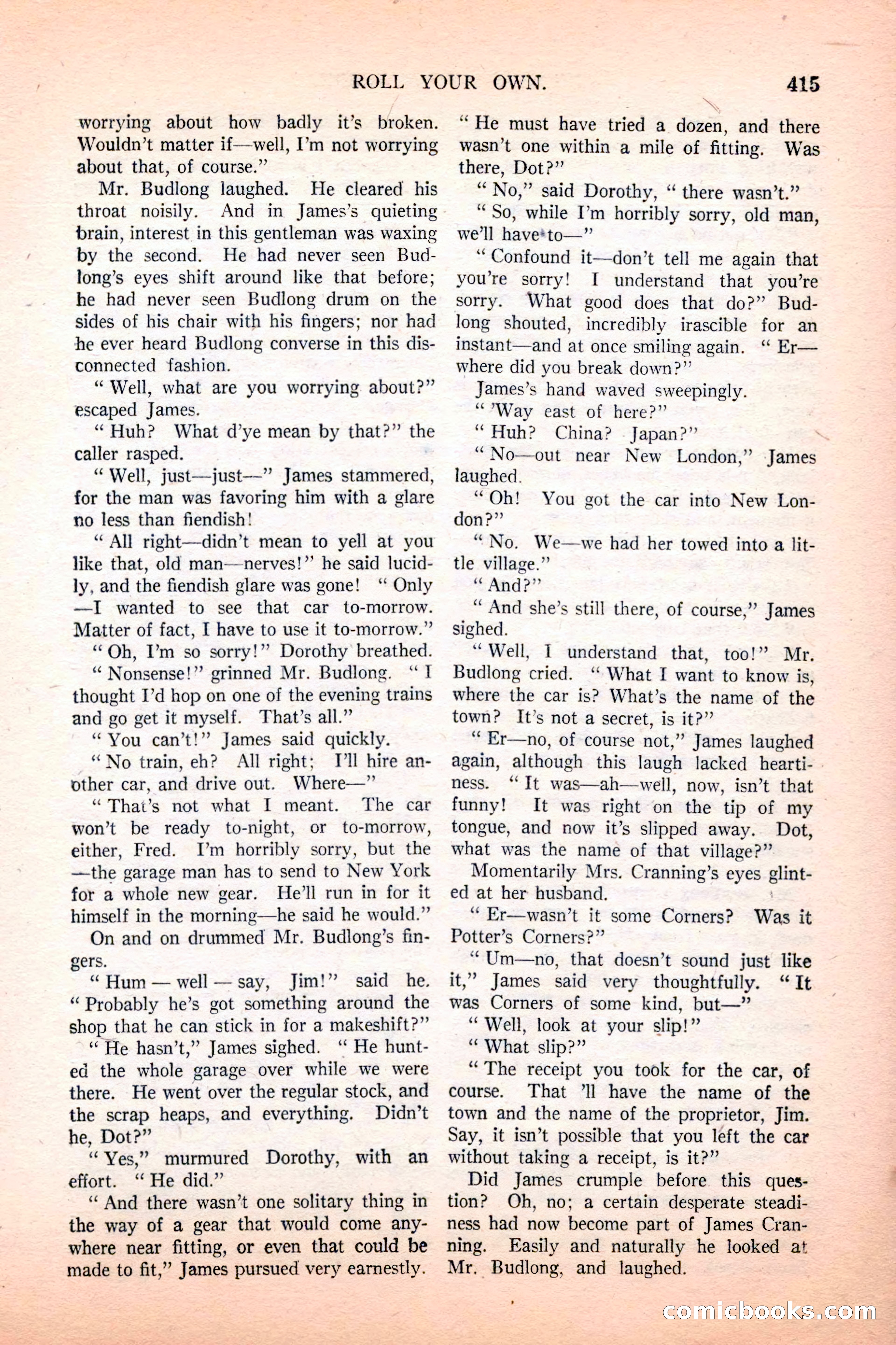 Argosy All-Story Weekly, December 4, 1926 — page 105 of 184