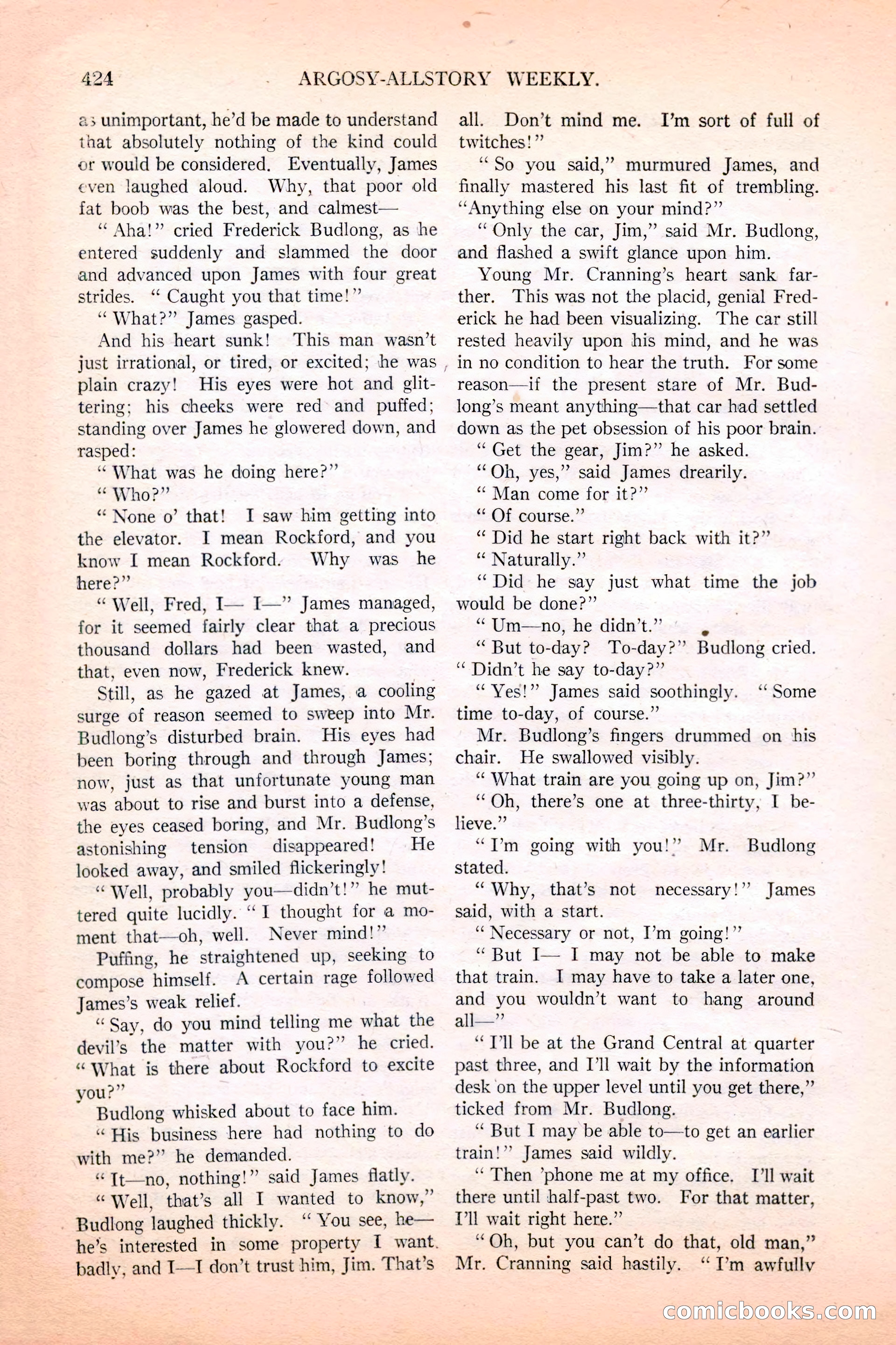 Argosy All-Story Weekly, December 4, 1926 — page 114 of 184
