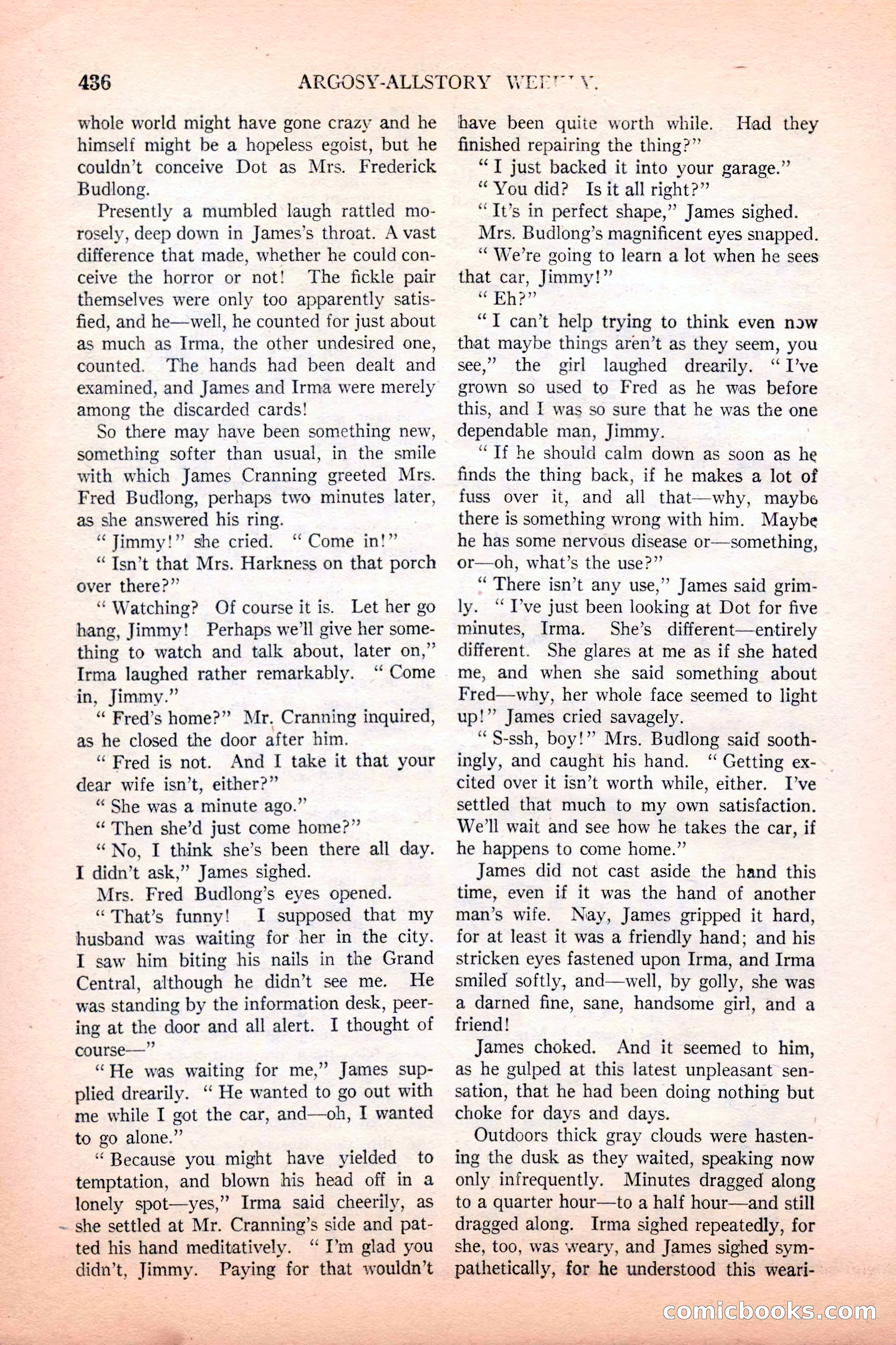 Argosy All-Story Weekly, December 4, 1926 — page 126 of 184