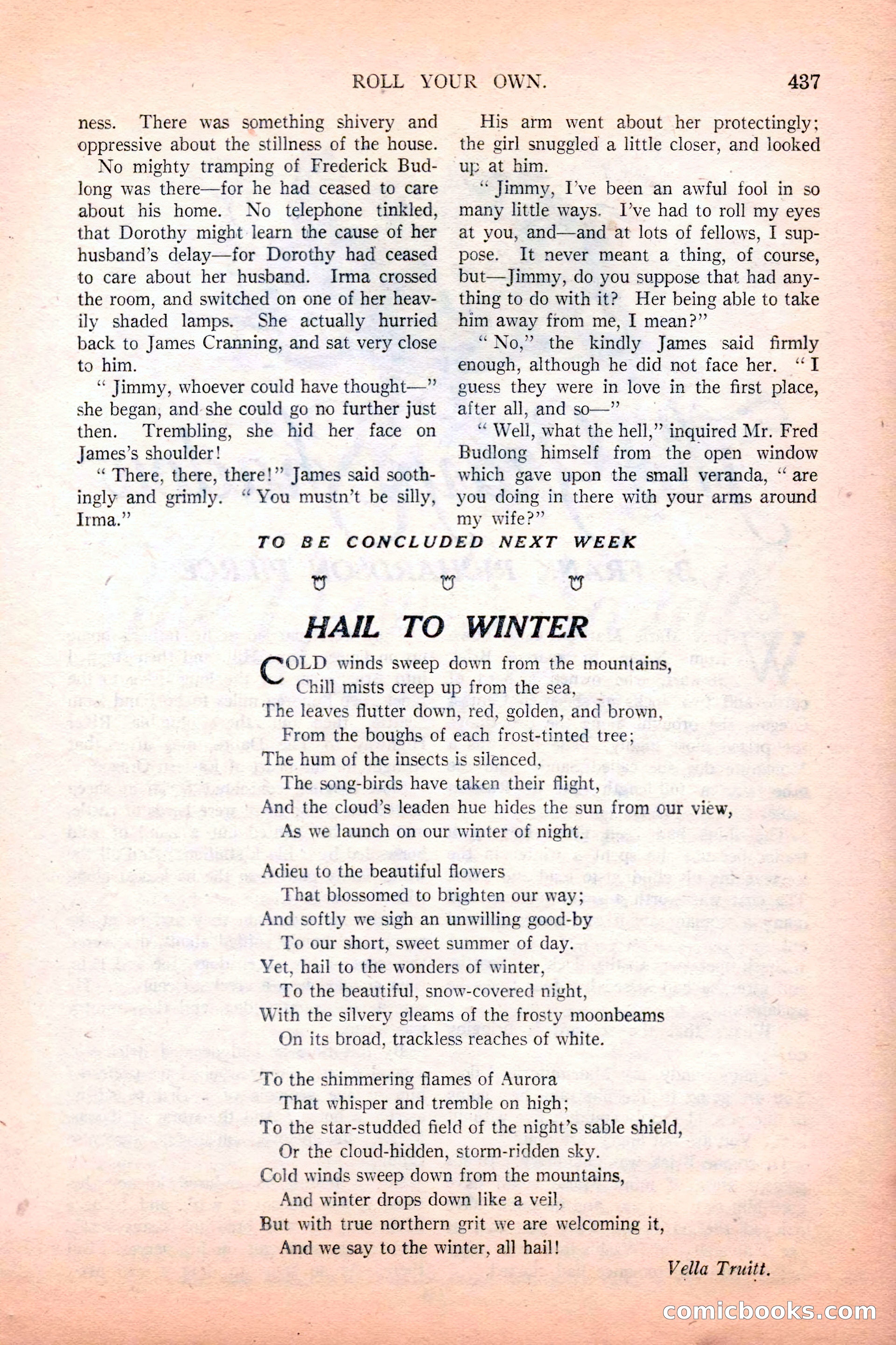 Argosy All-Story Weekly, December 4, 1926 — page 127 of 184