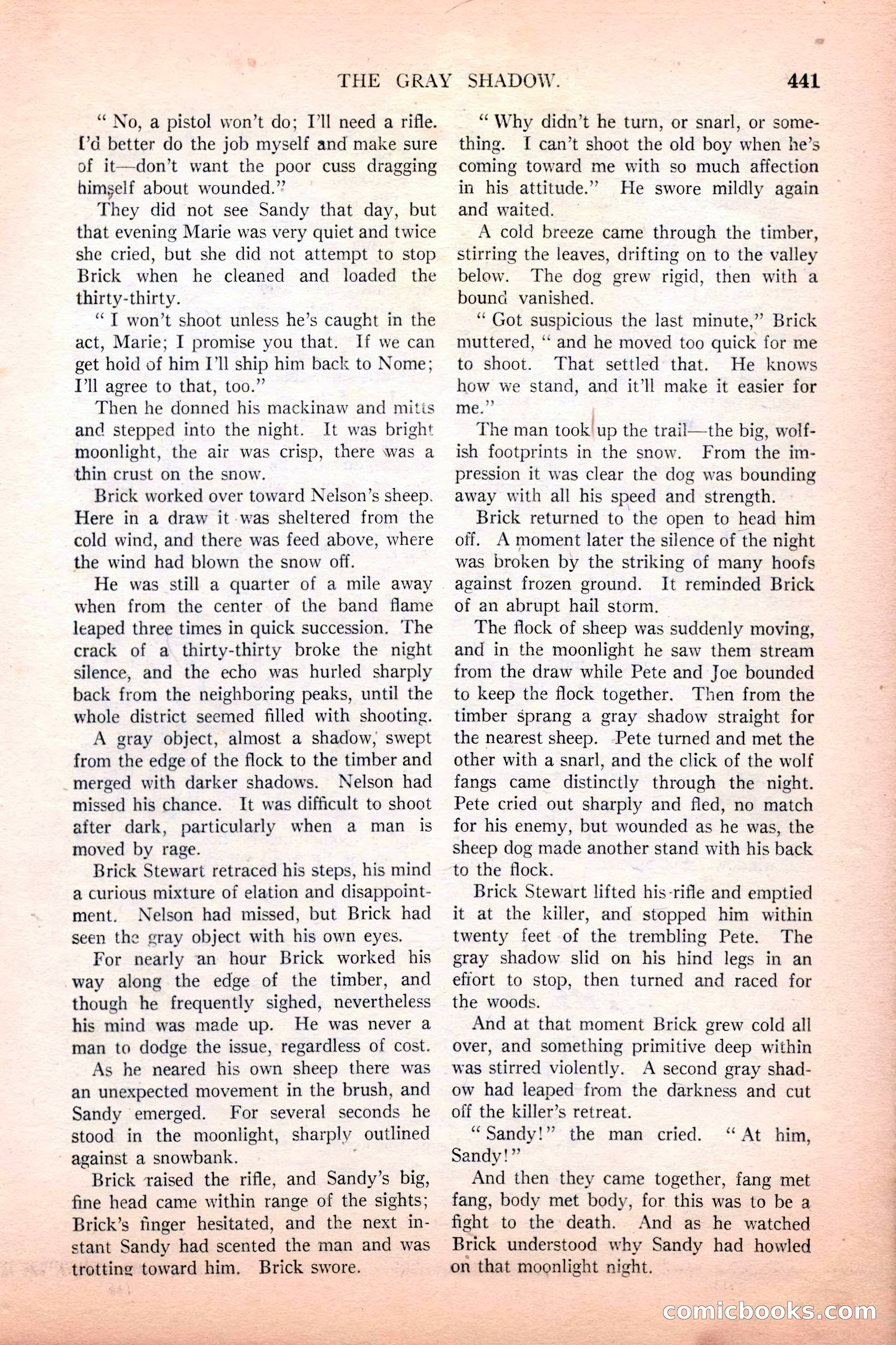 Argosy All-Story Weekly, December 4, 1926 — page 131 of 184