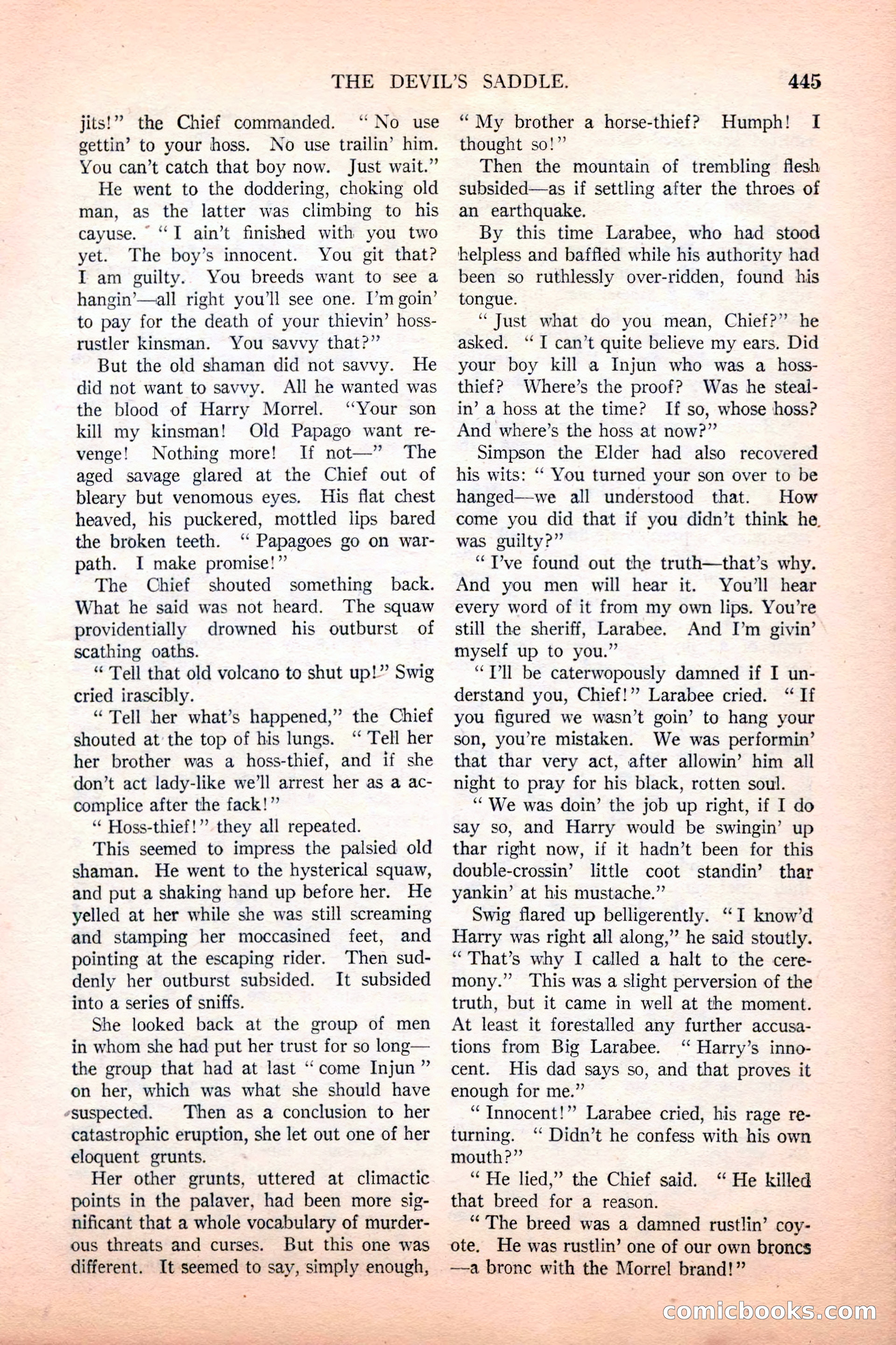 Argosy All-Story Weekly, December 4, 1926 — page 135 of 184
