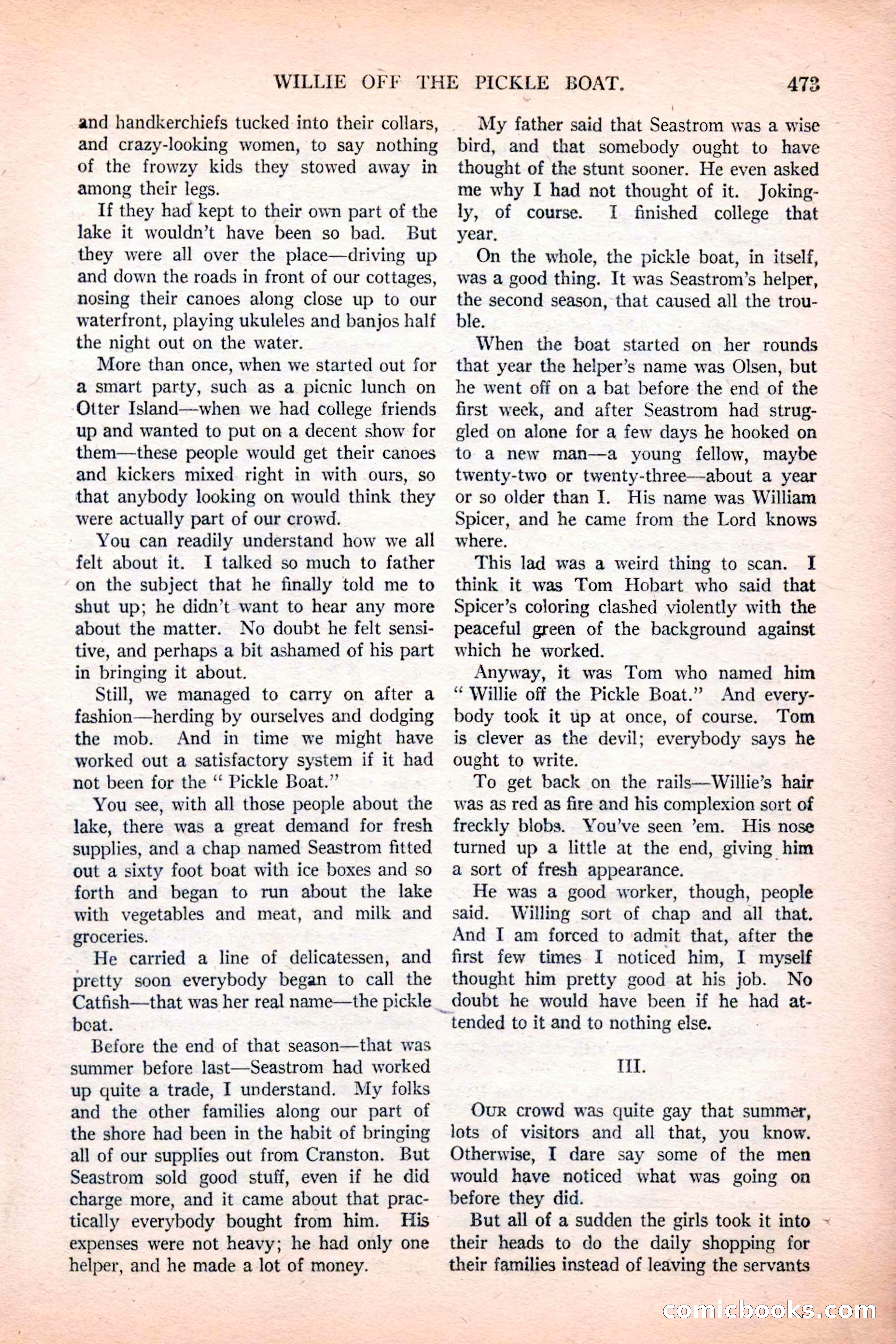 Argosy All-Story Weekly, December 4, 1926 — page 163 of 184
