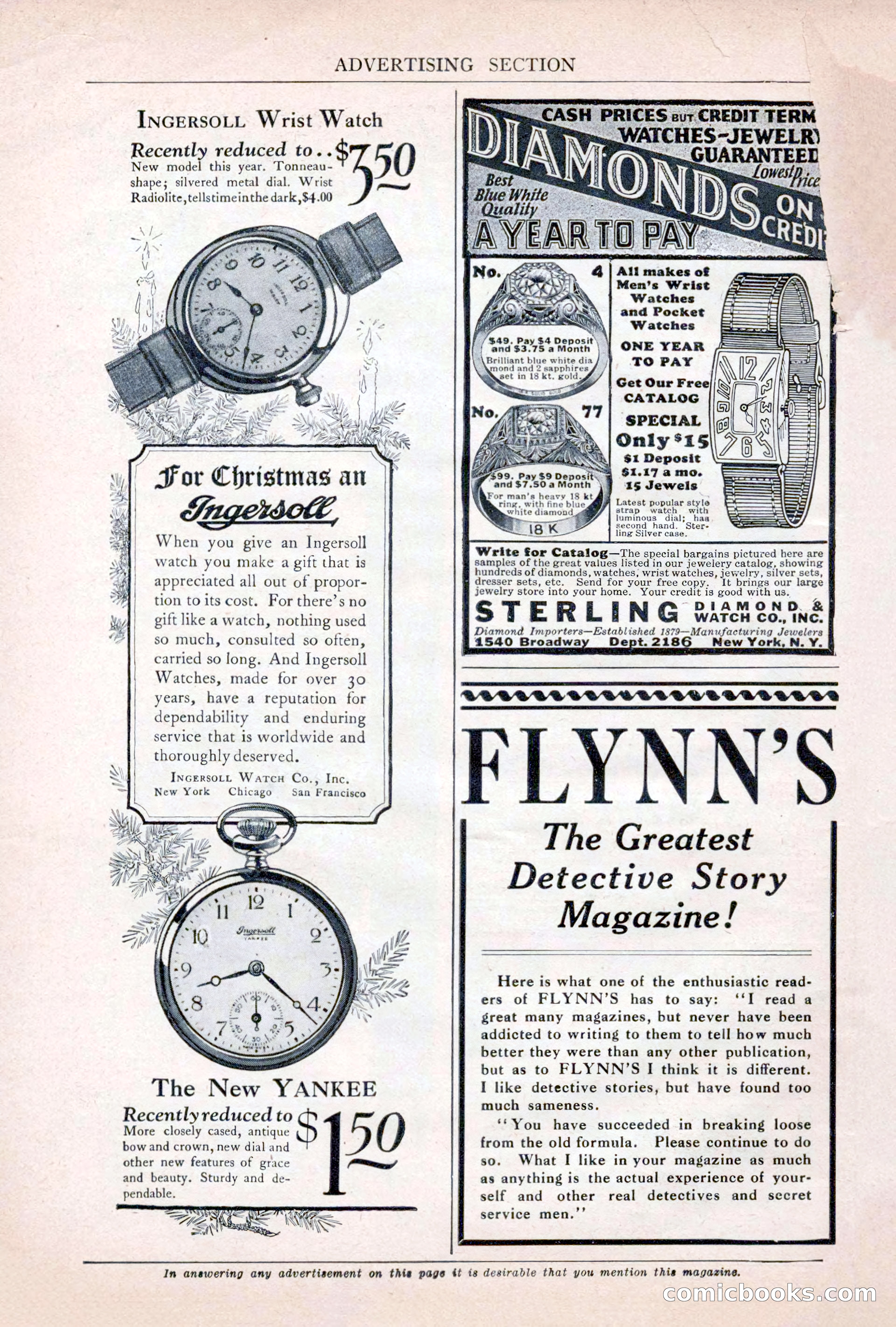 Argosy All-Story Weekly, December 4, 1926 — page 178 of 184
