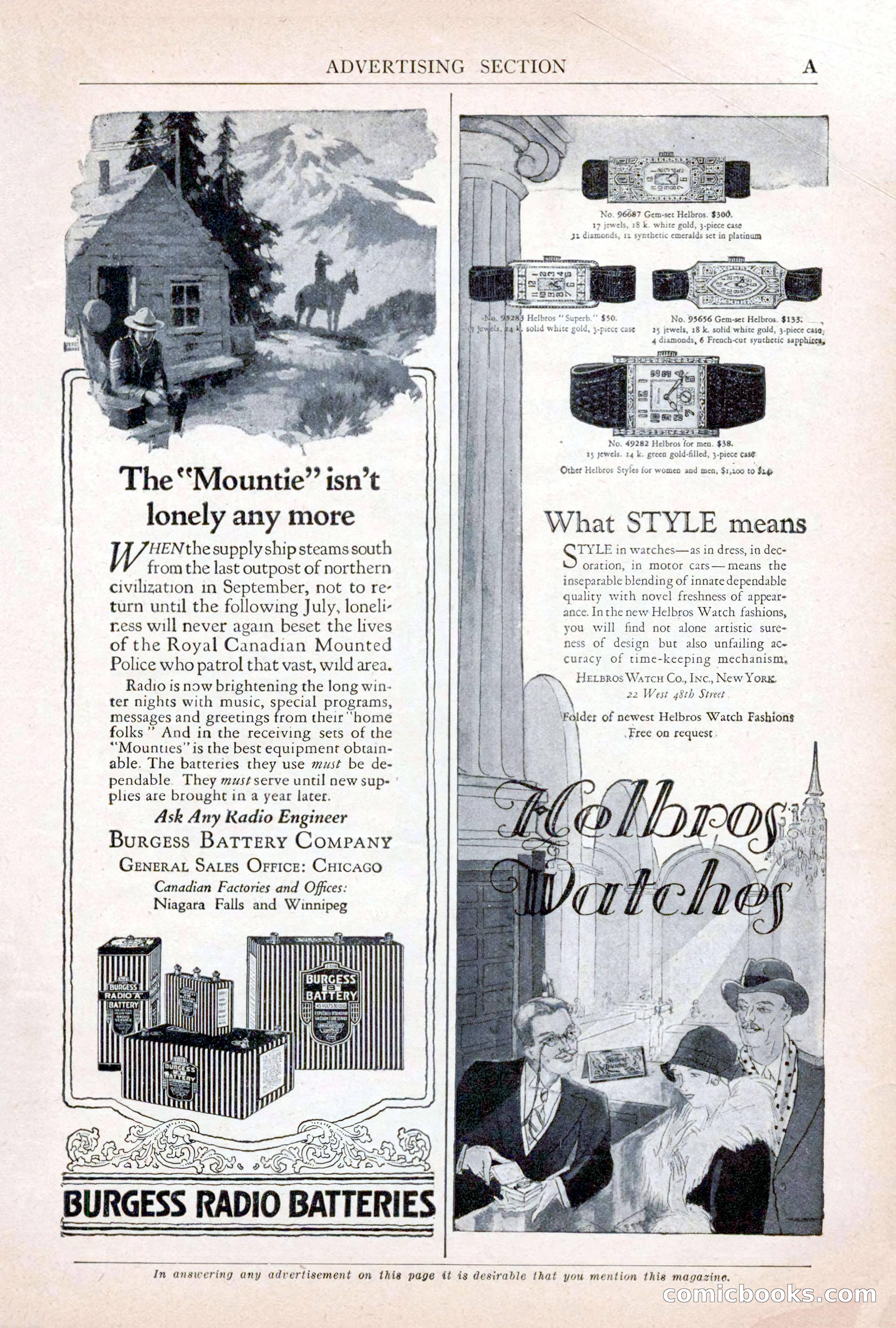 Argosy All-Story Weekly, December 4, 1926 — page 181 of 184