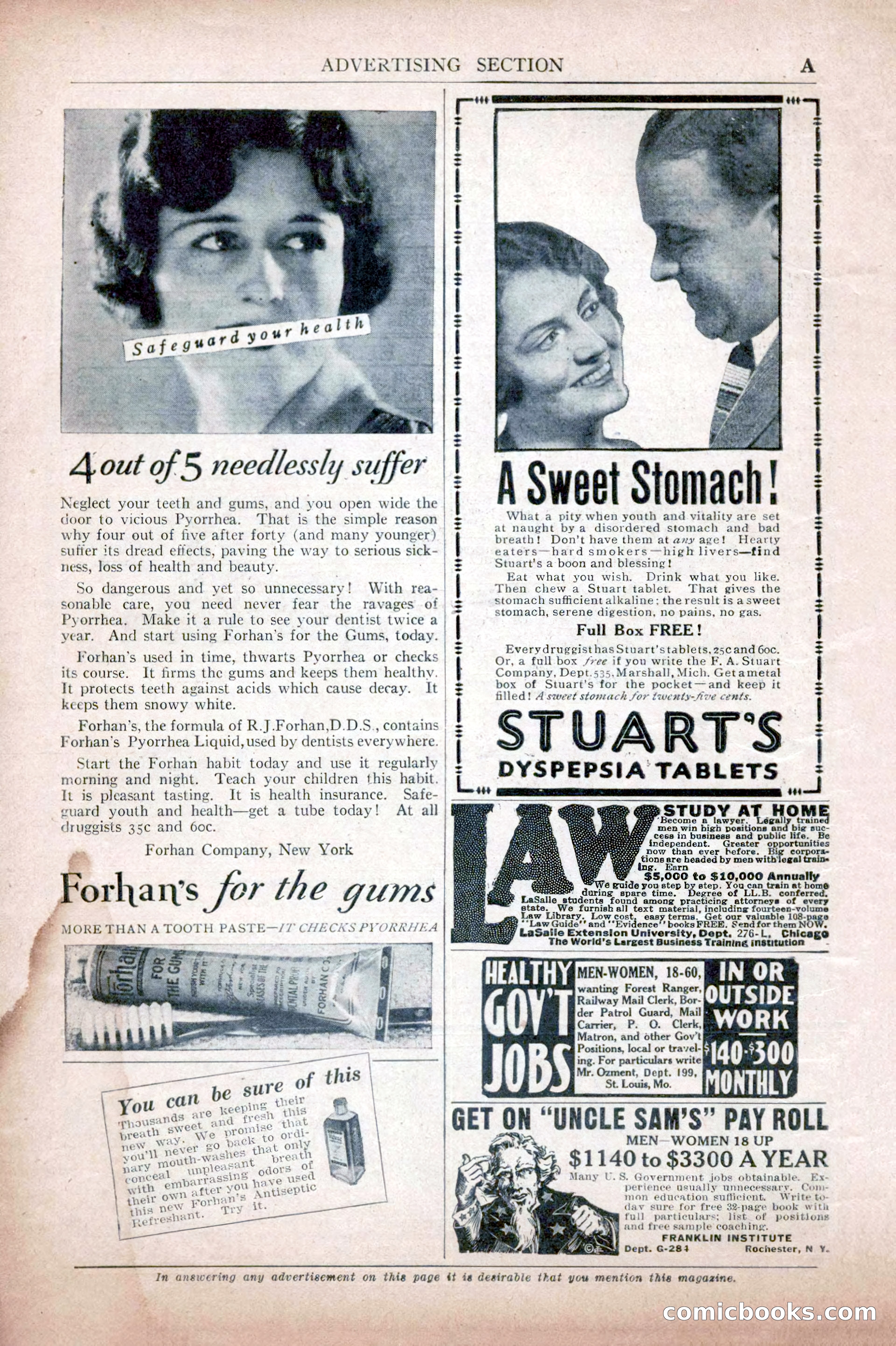 Argosy All-Story Weekly, February 12, 1927 — page 6 of 168