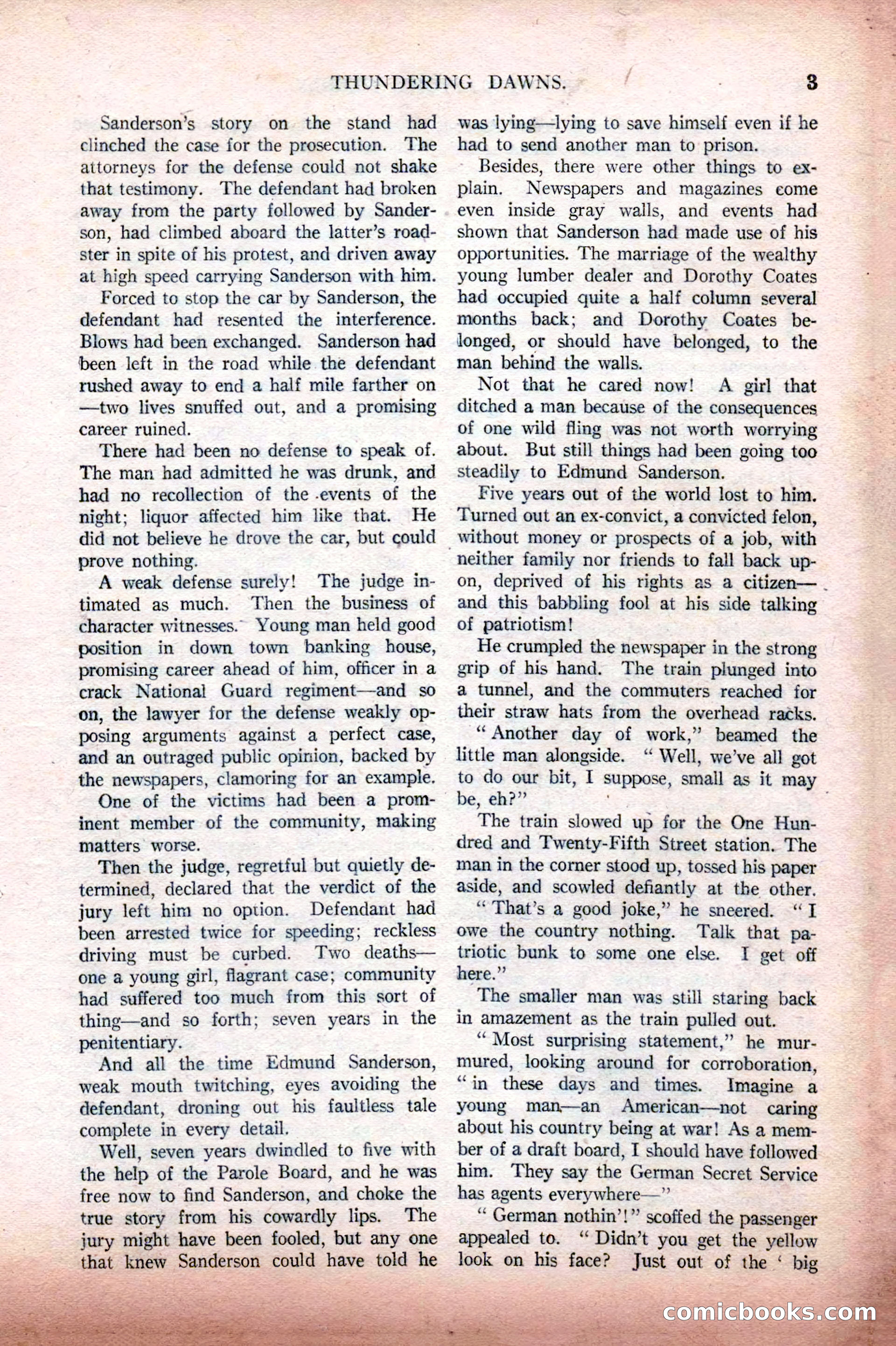 Argosy All-Story Weekly, February 12, 1927 — page 9 of 168