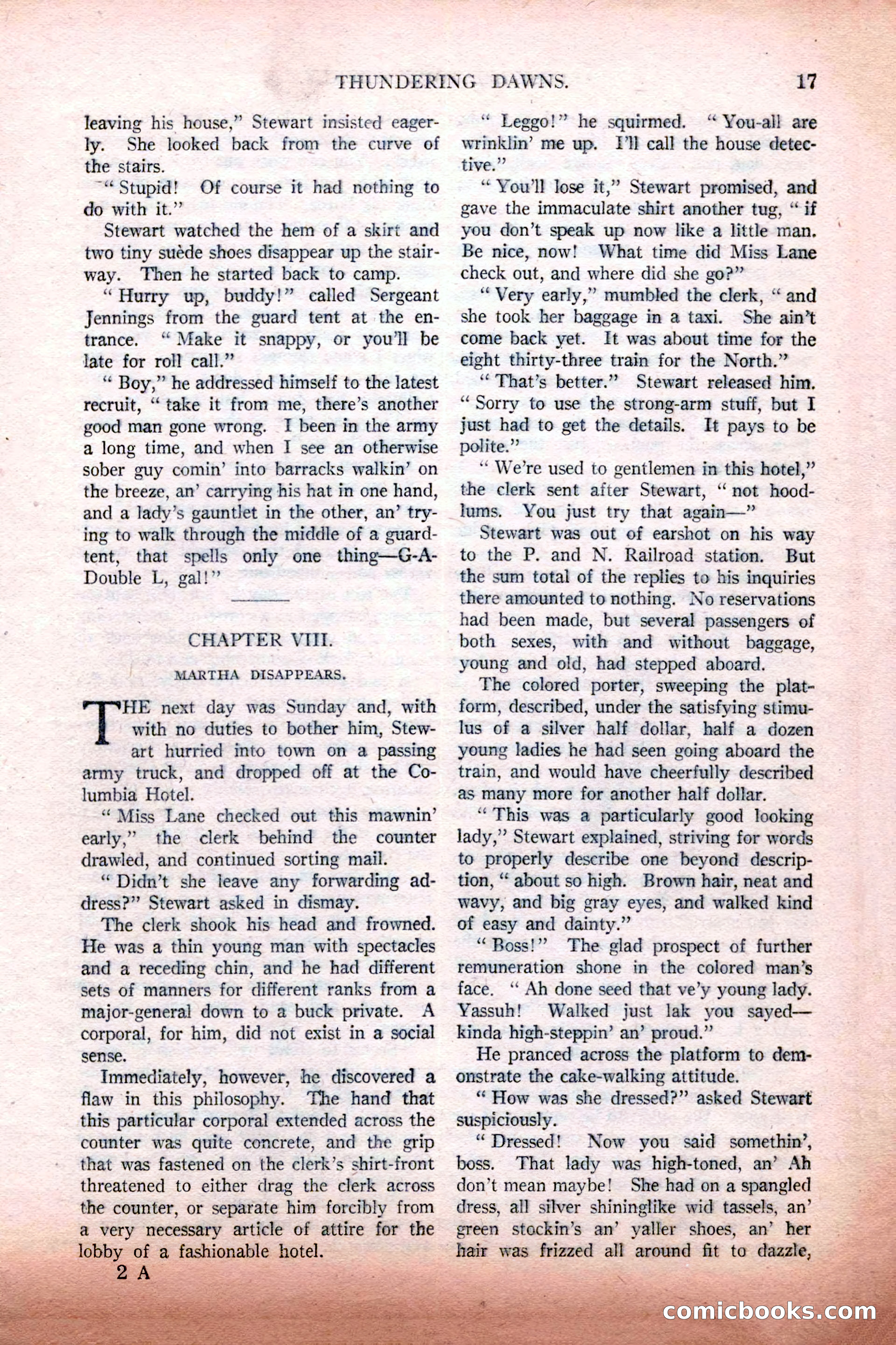 Argosy All-Story Weekly, February 12, 1927 — page 23 of 168
