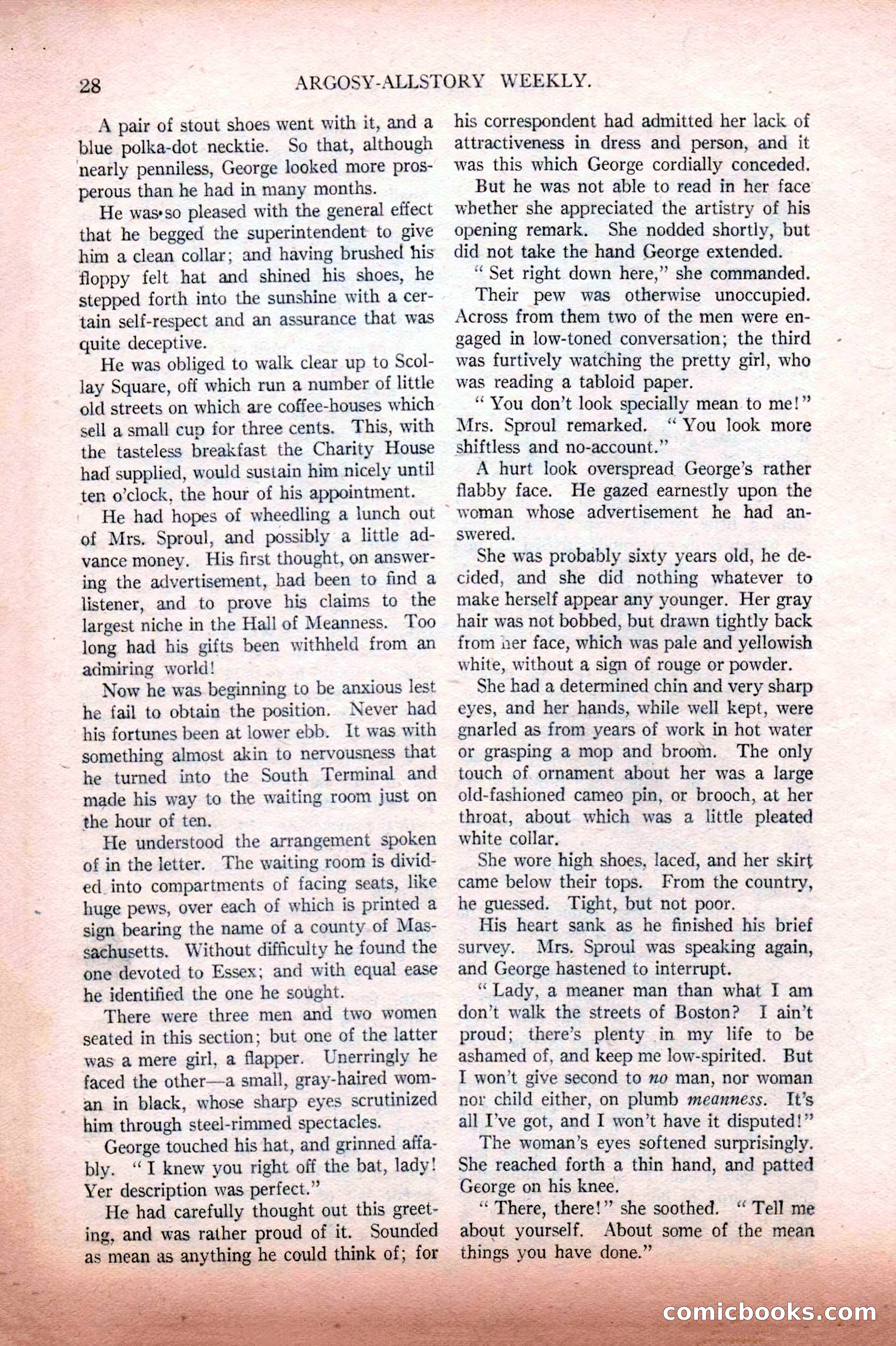 Argosy All-Story Weekly, February 12, 1927 — page 34 of 168