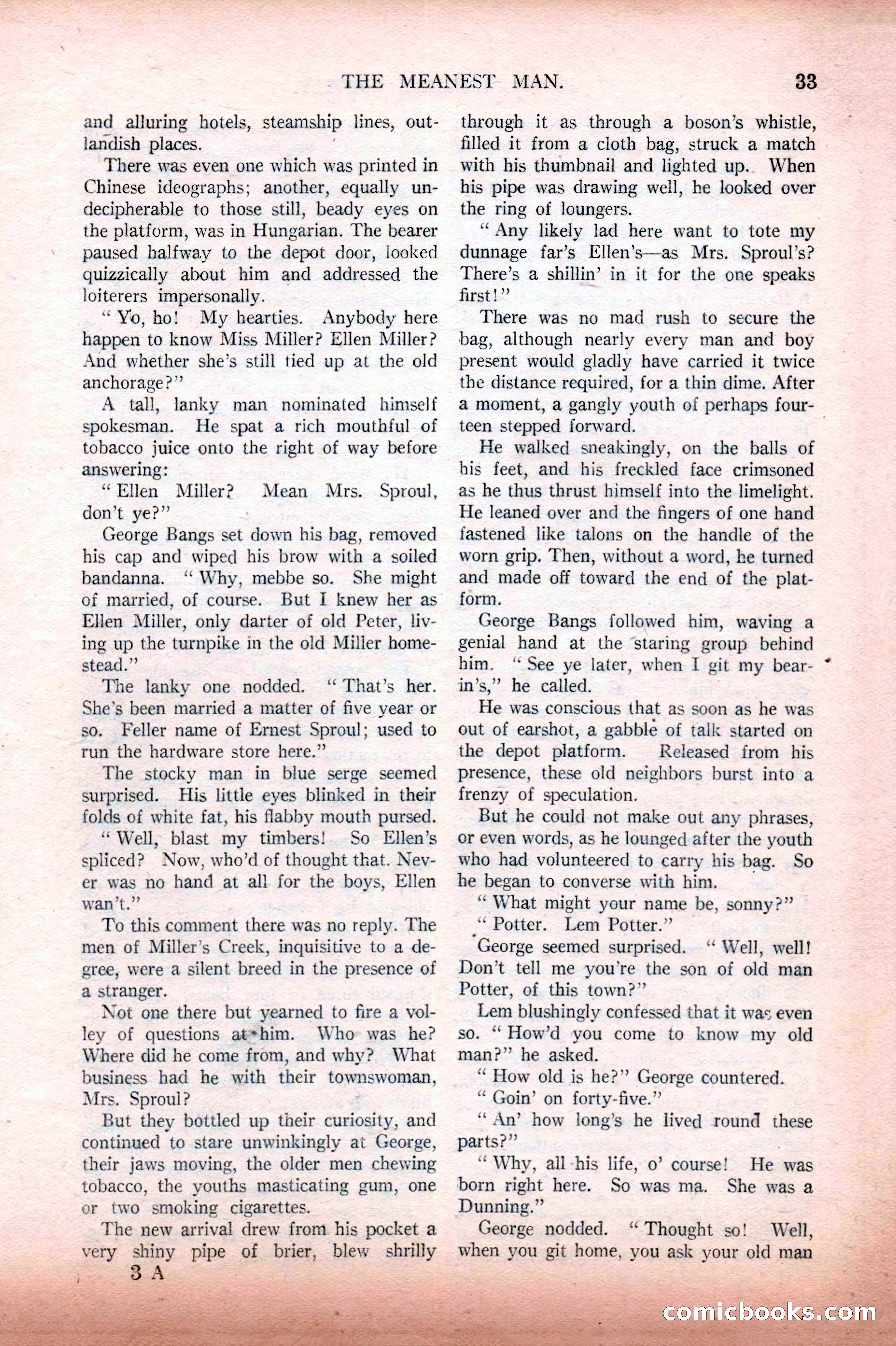 Argosy All-Story Weekly, February 12, 1927 — page 39 of 168