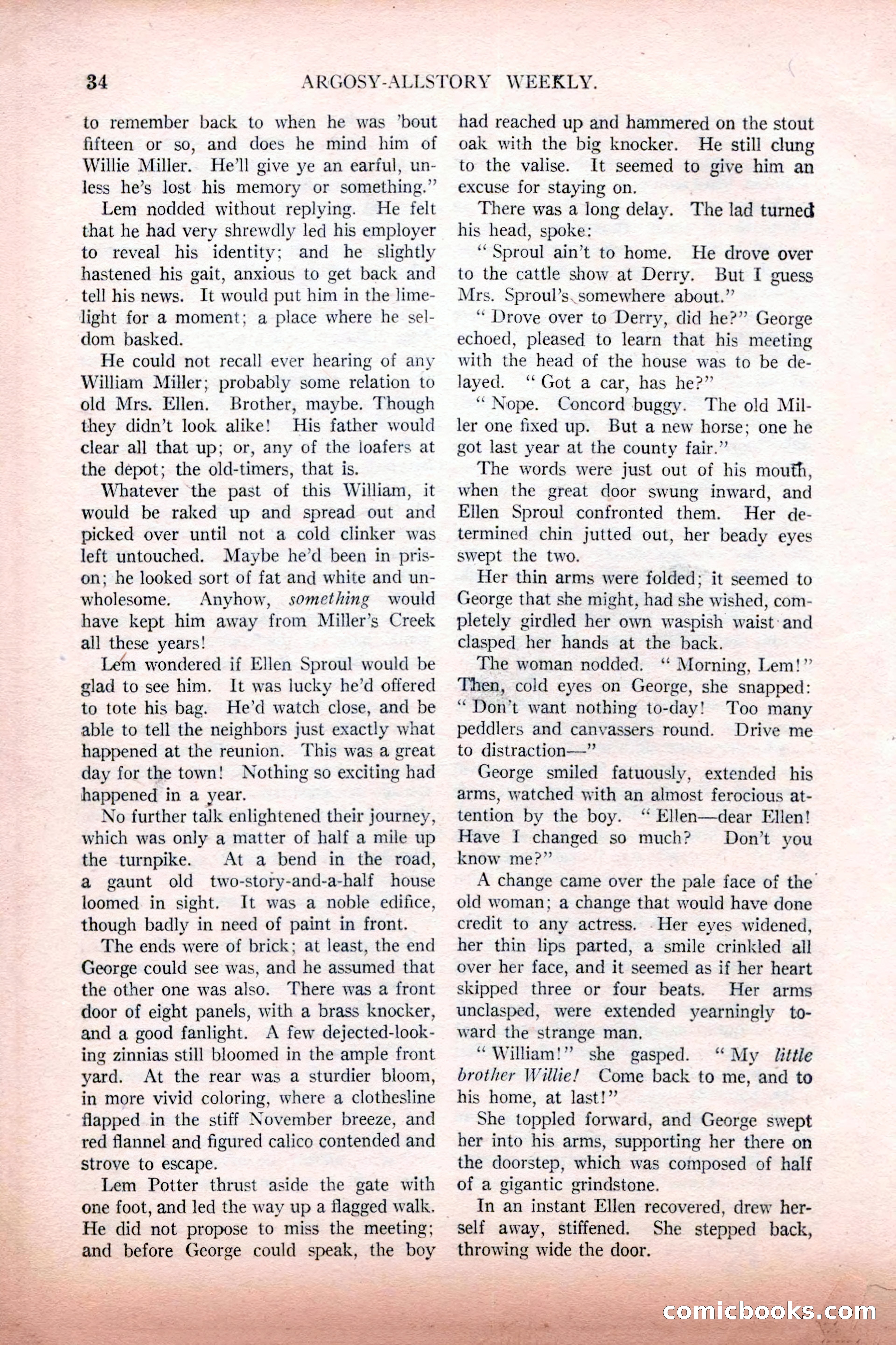 Argosy All-Story Weekly, February 12, 1927 — page 40 of 168