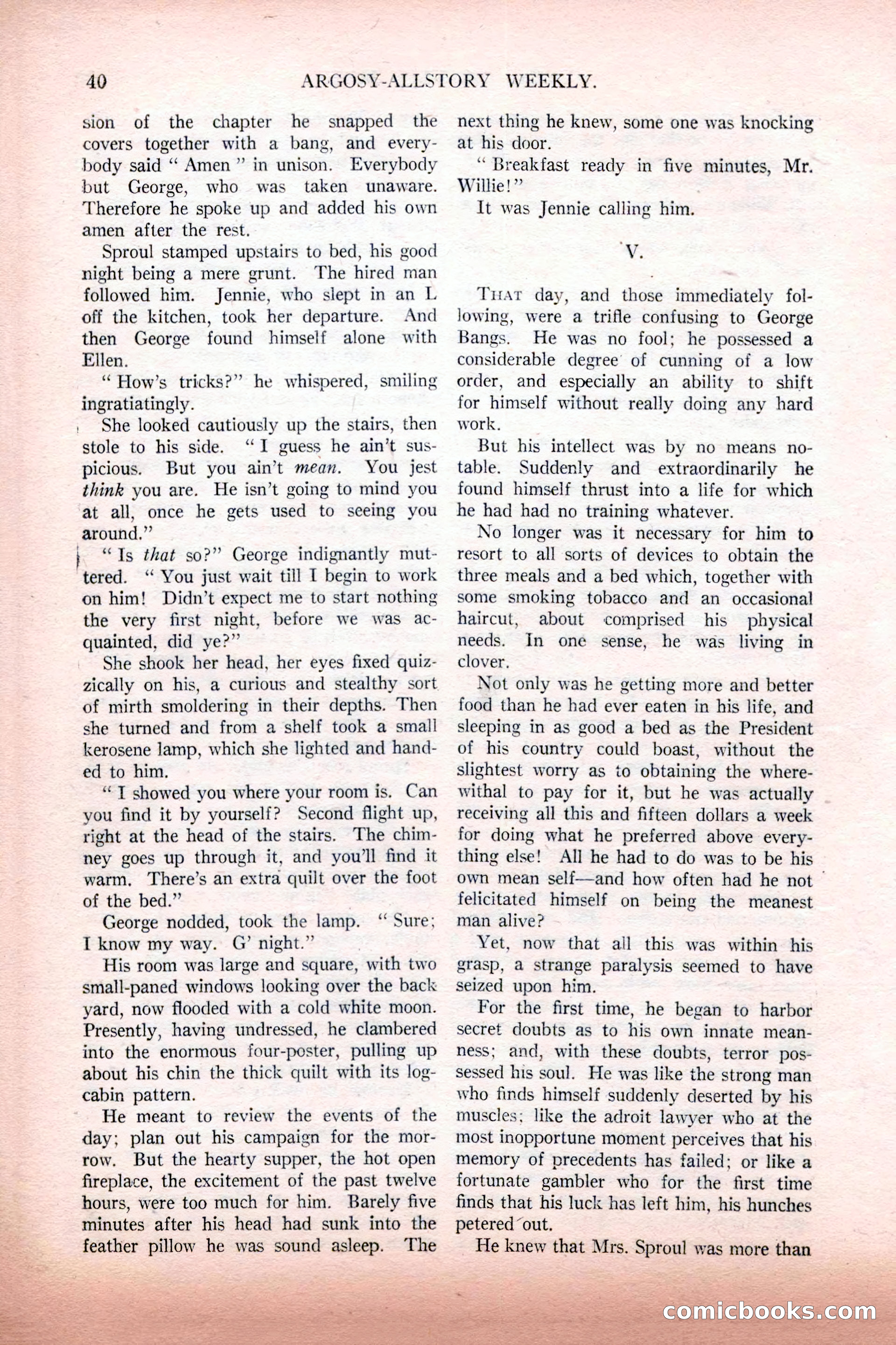 Argosy All-Story Weekly, February 12, 1927 — page 46 of 168