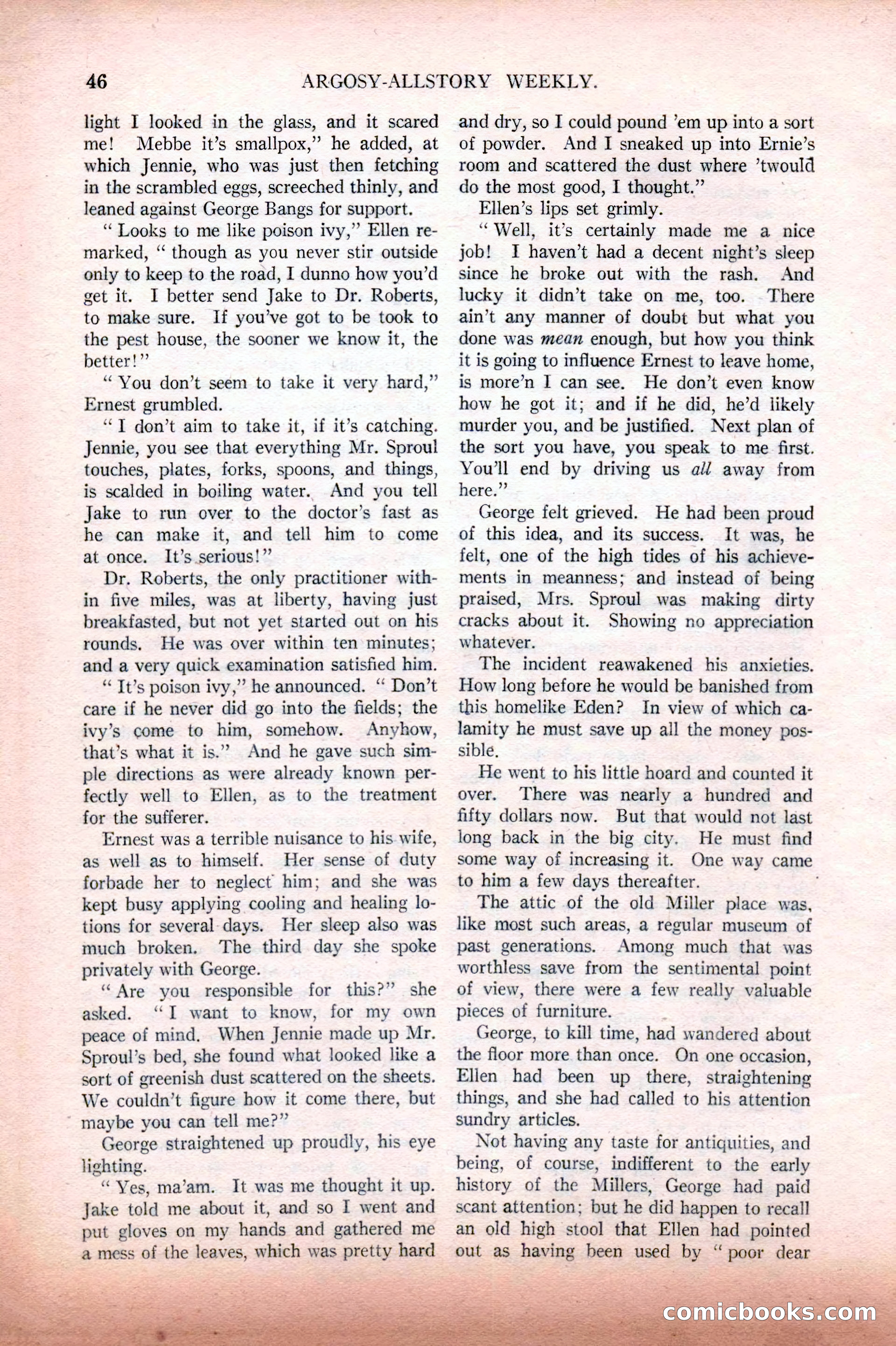 Argosy All-Story Weekly, February 12, 1927 — page 52 of 168