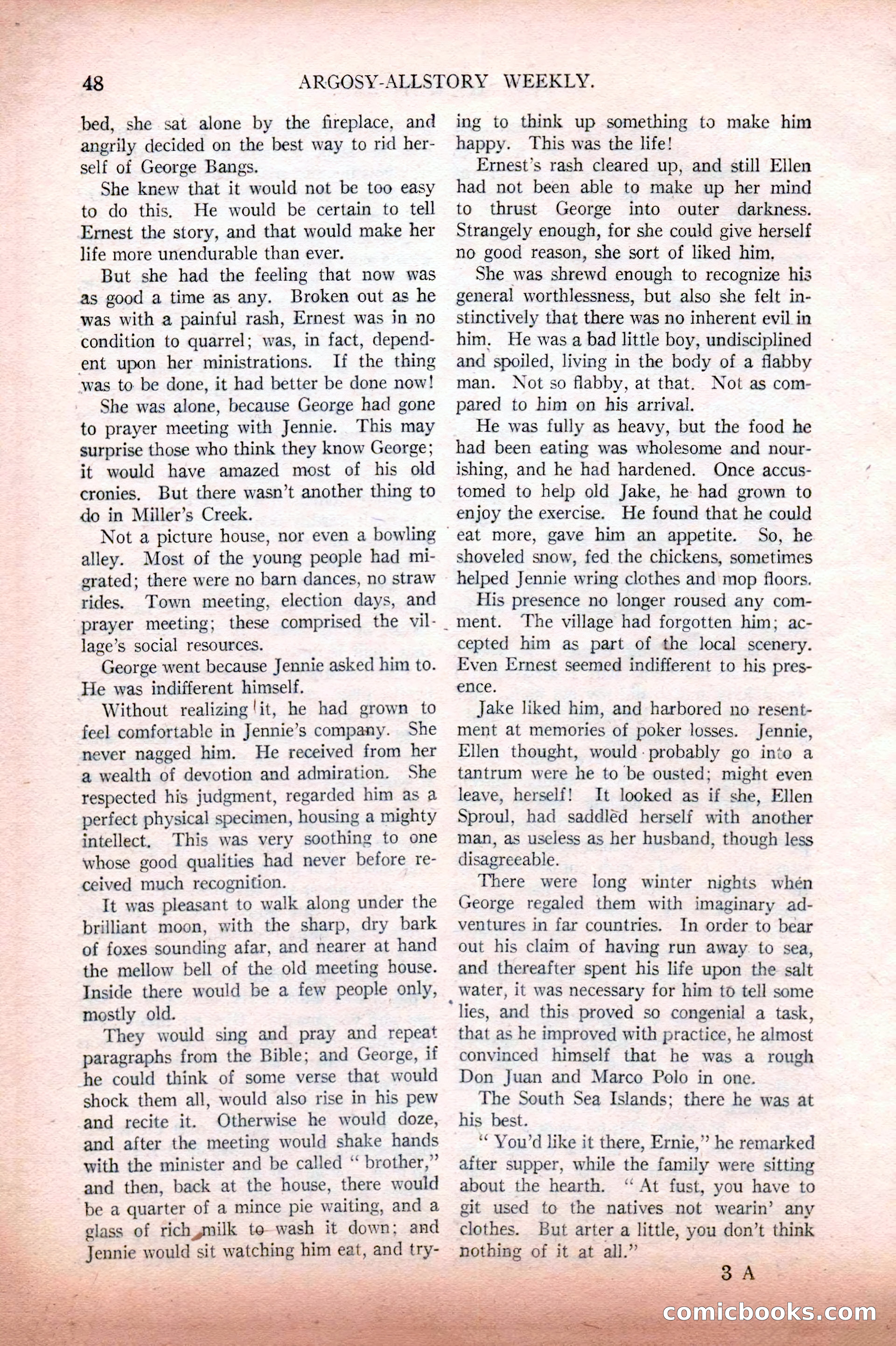 Argosy All-Story Weekly, February 12, 1927 — page 54 of 168