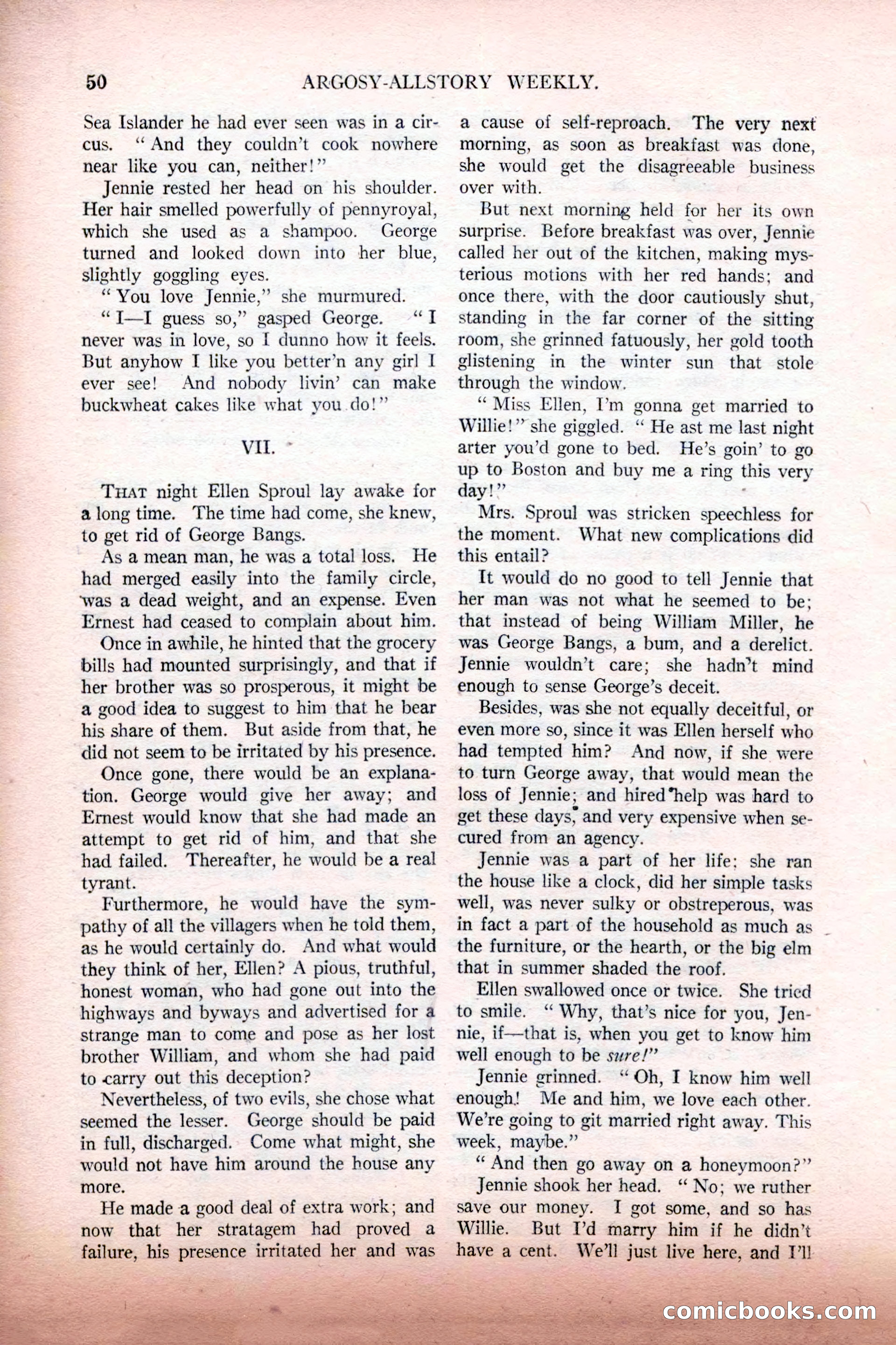 Argosy All-Story Weekly, February 12, 1927 — page 56 of 168