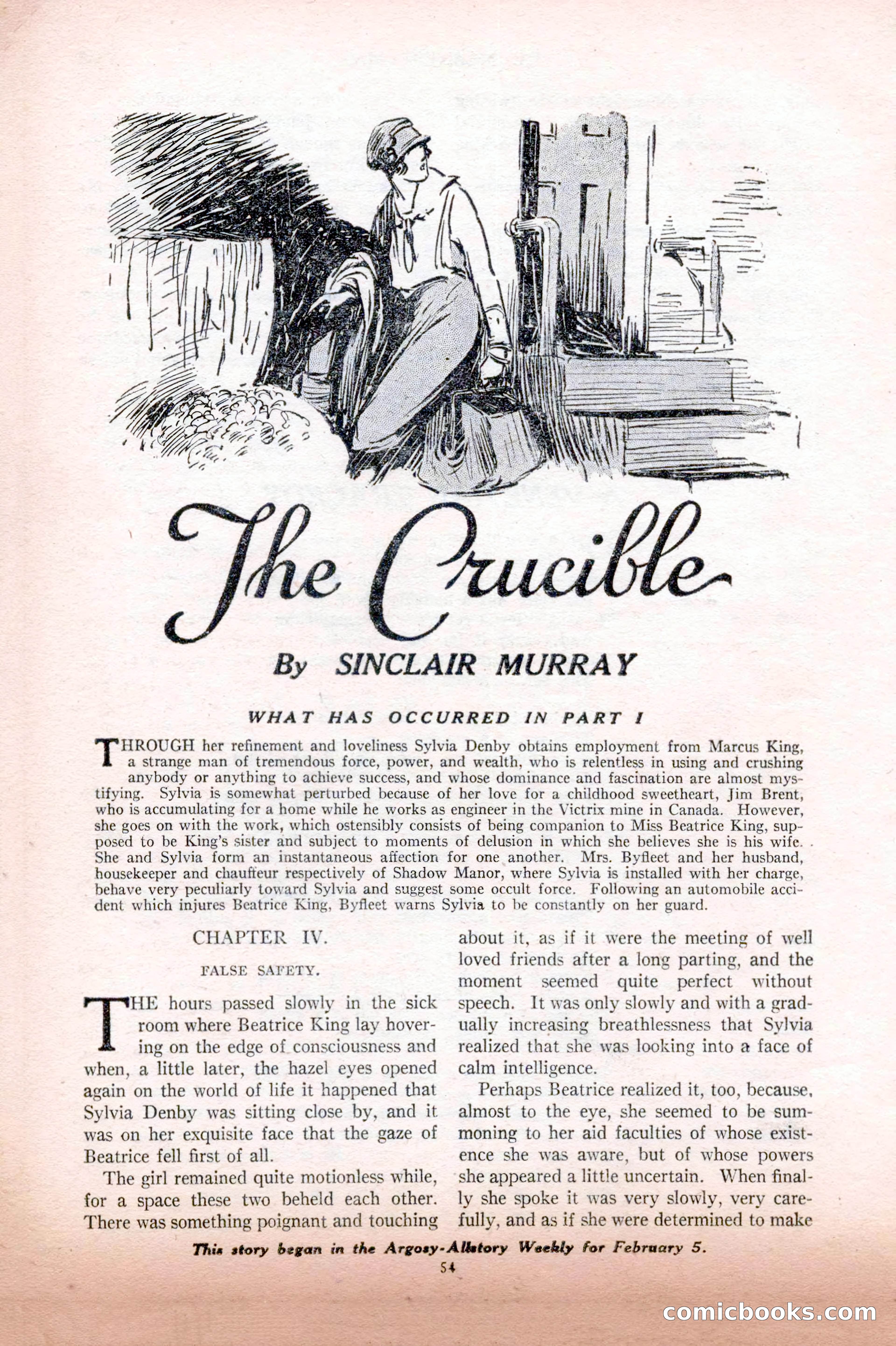 Argosy All-Story Weekly, February 12, 1927 — page 60 of 168