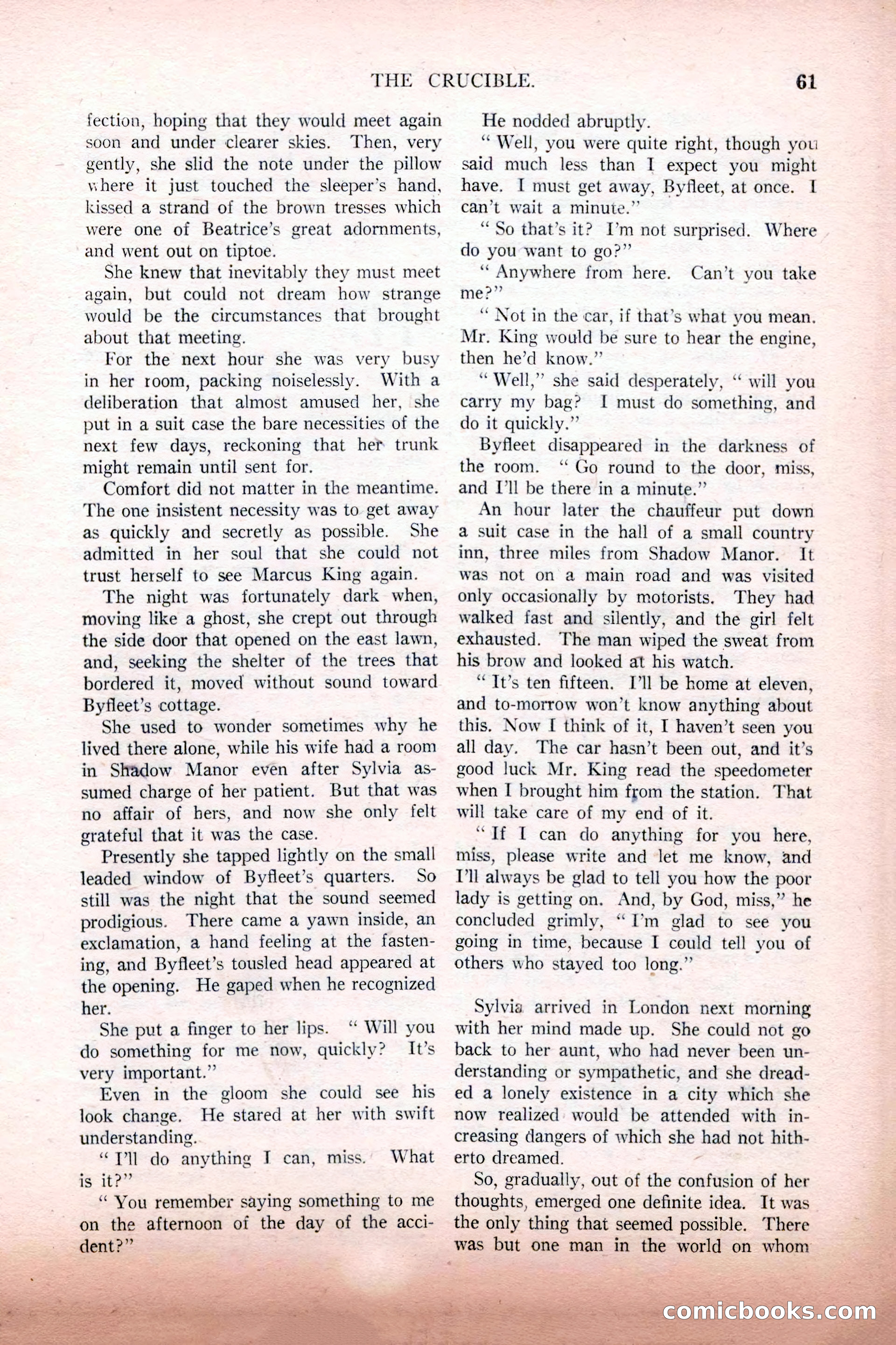 Argosy All-Story Weekly, February 12, 1927 — page 67 of 168