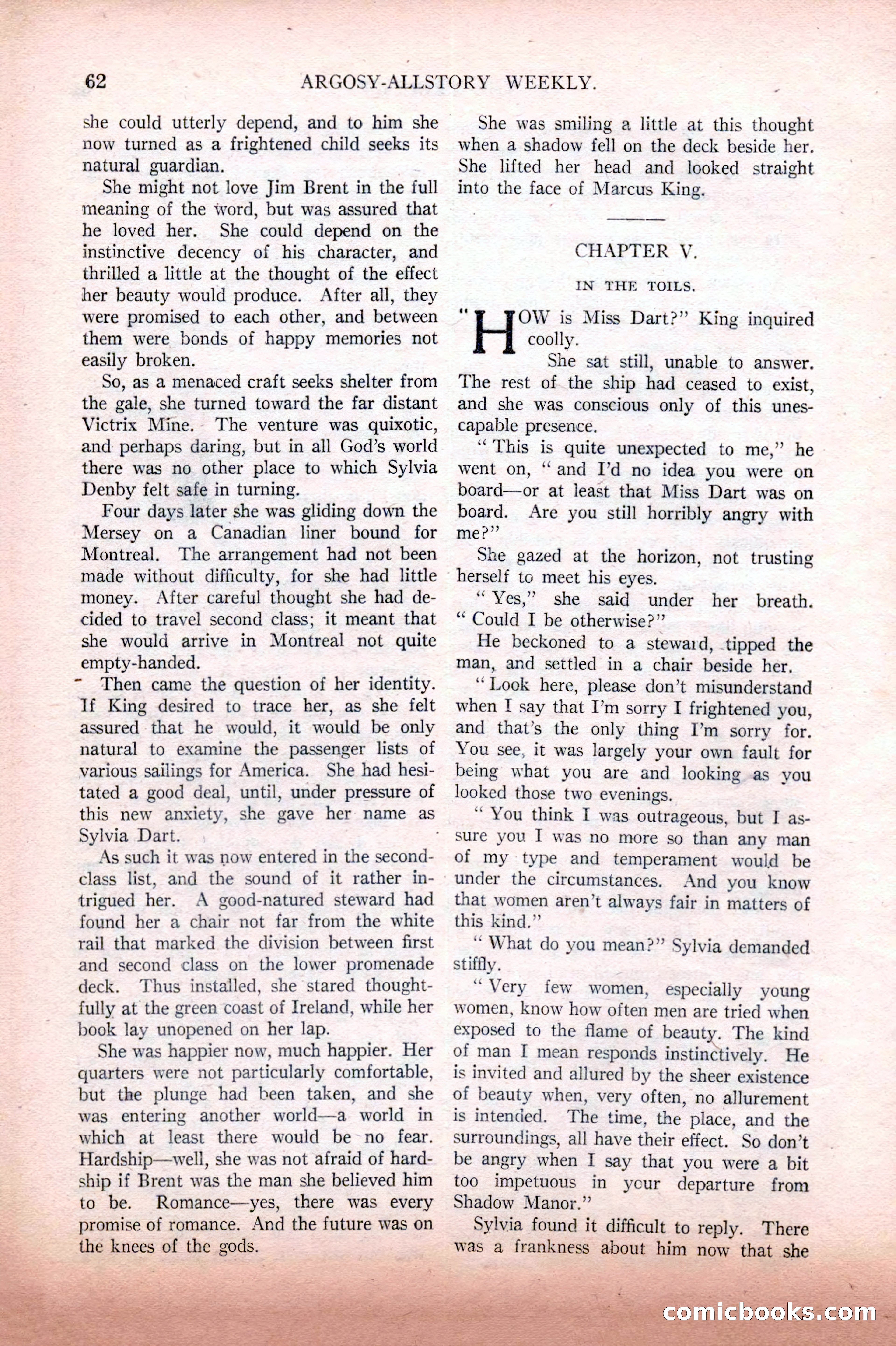 Argosy All-Story Weekly, February 12, 1927 — page 68 of 168
