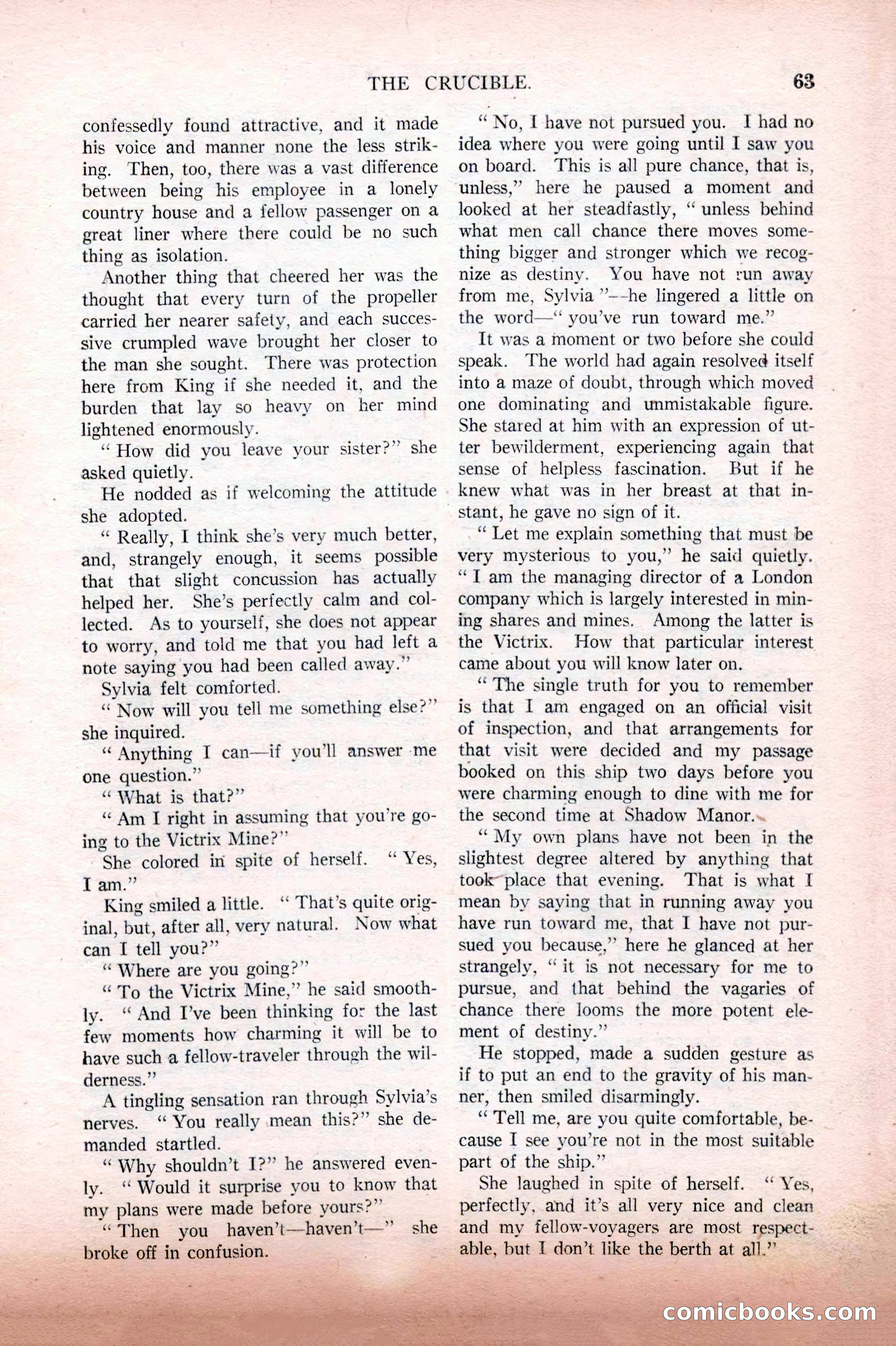 Argosy All-Story Weekly, February 12, 1927 — page 69 of 168