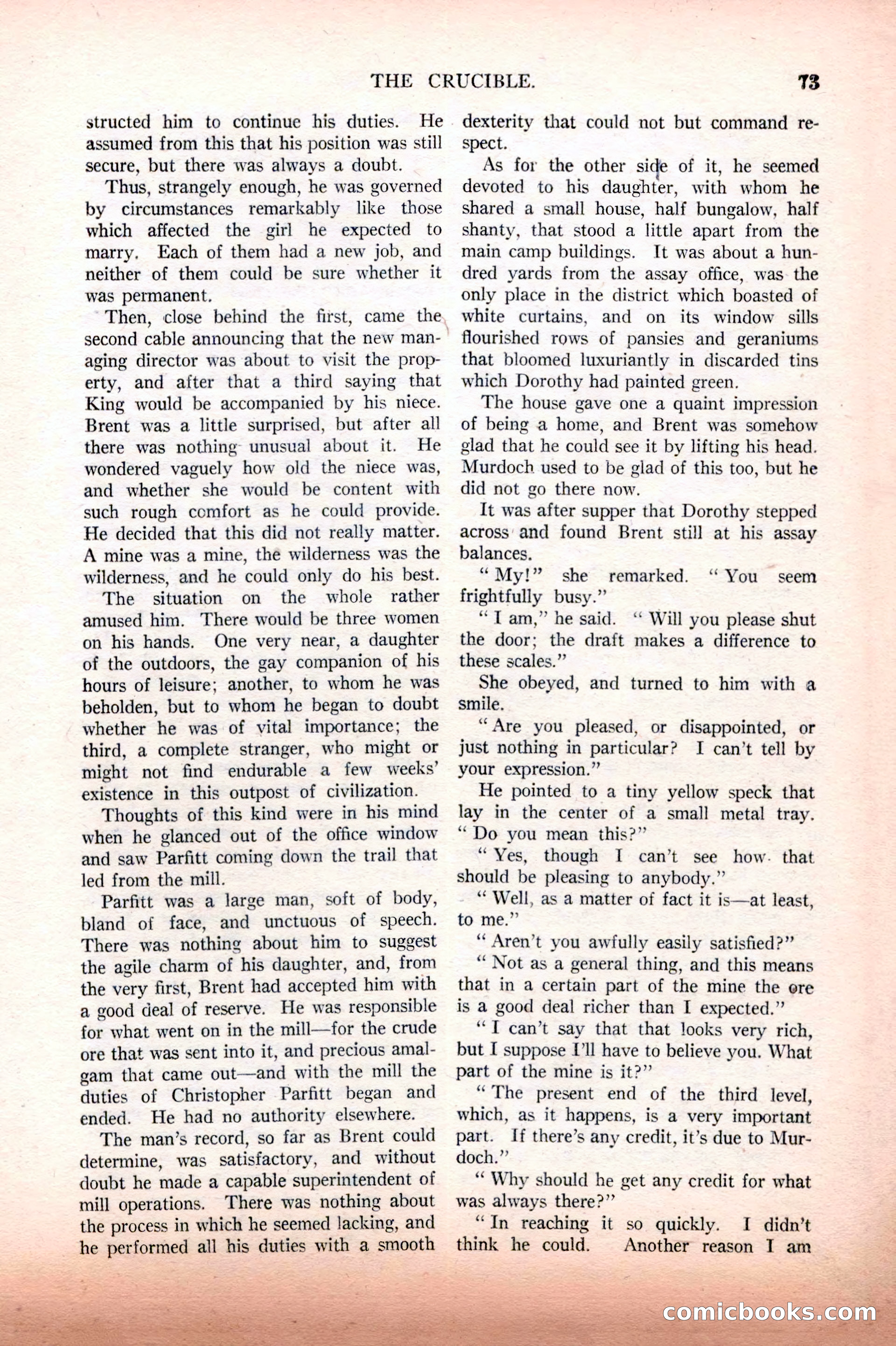 Argosy All-Story Weekly, February 12, 1927 — page 79 of 168