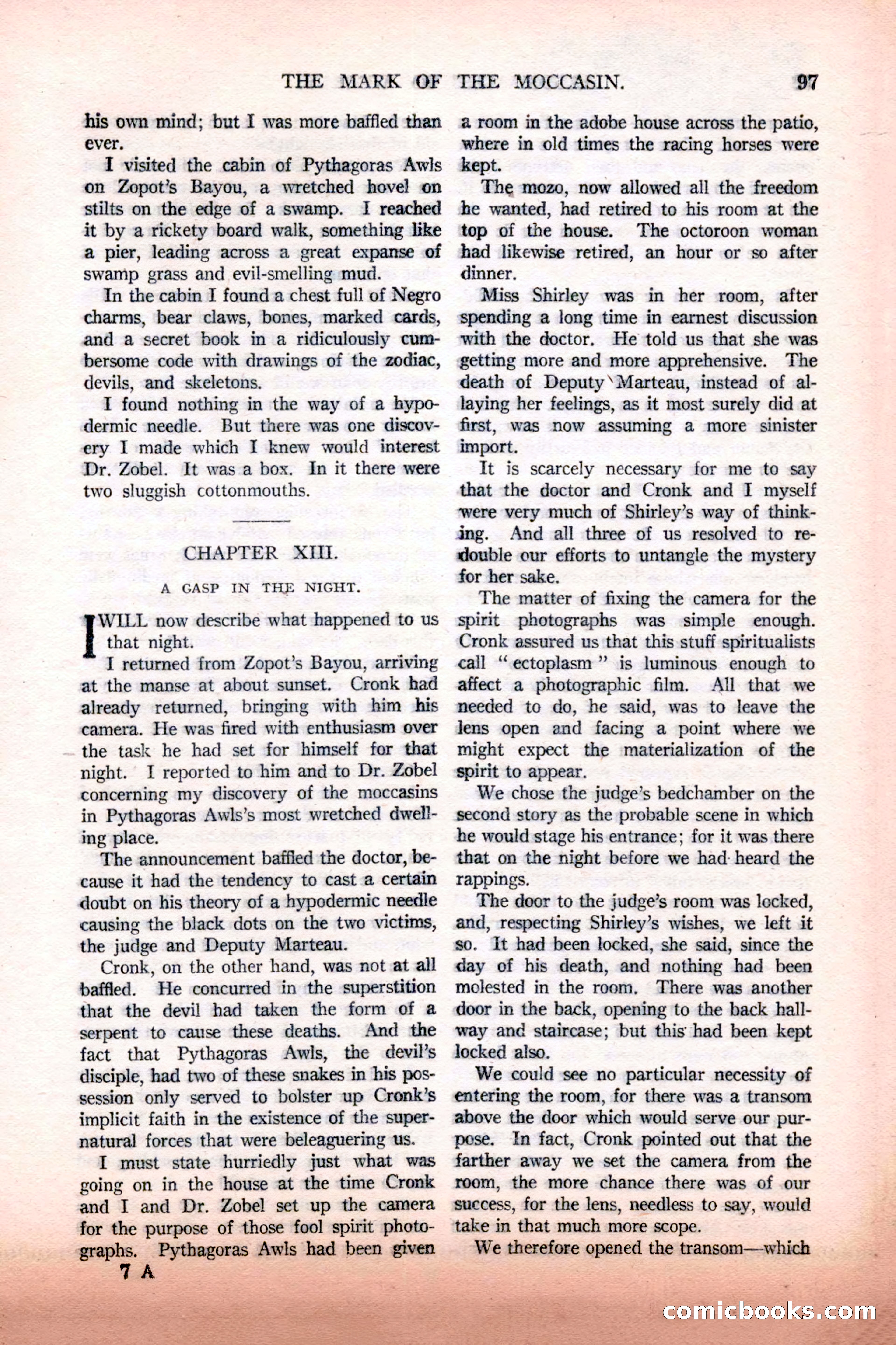 Argosy All-Story Weekly, February 12, 1927 — page 103 of 168
