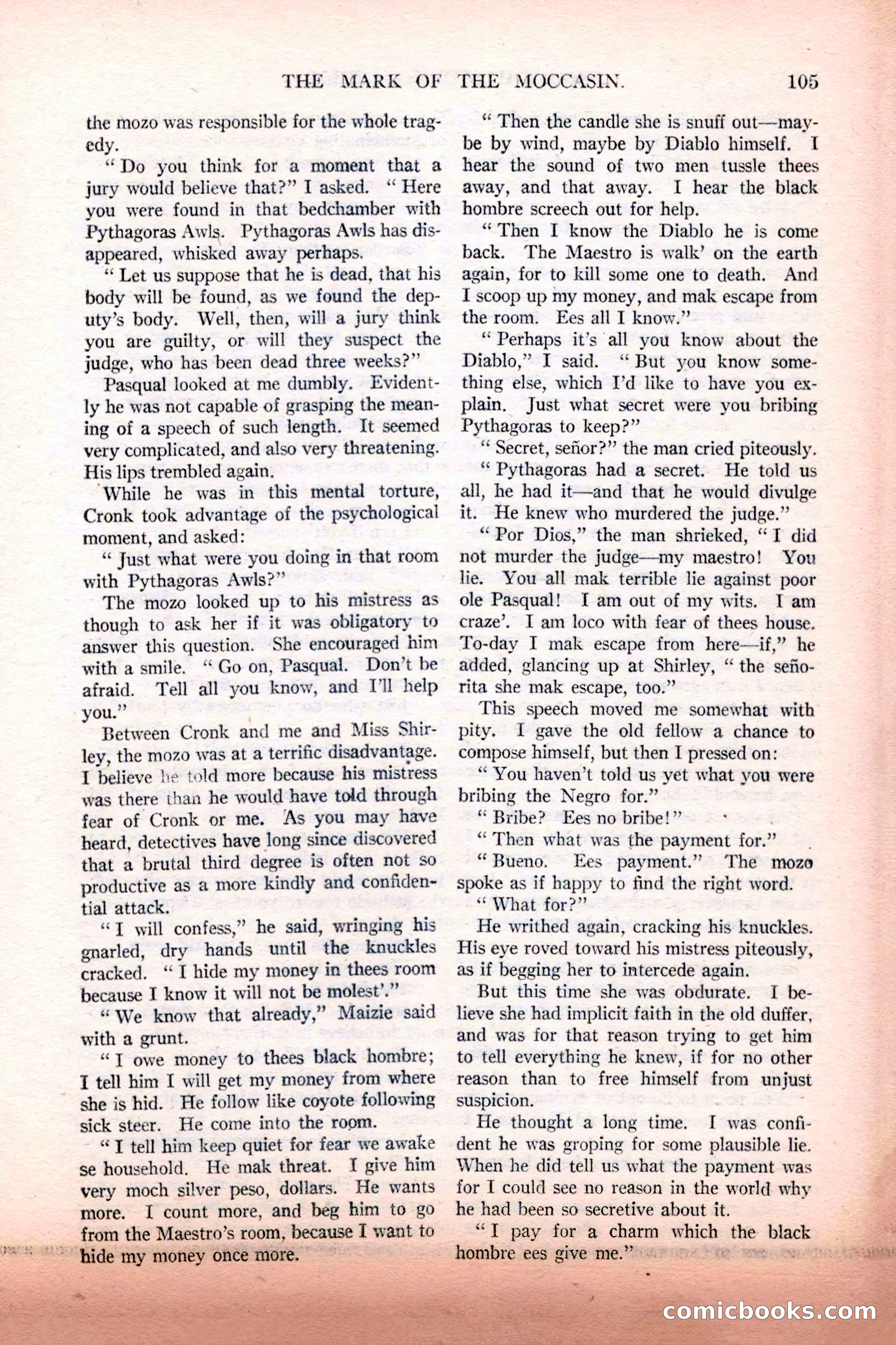 Argosy All-Story Weekly, February 12, 1927 — page 111 of 168