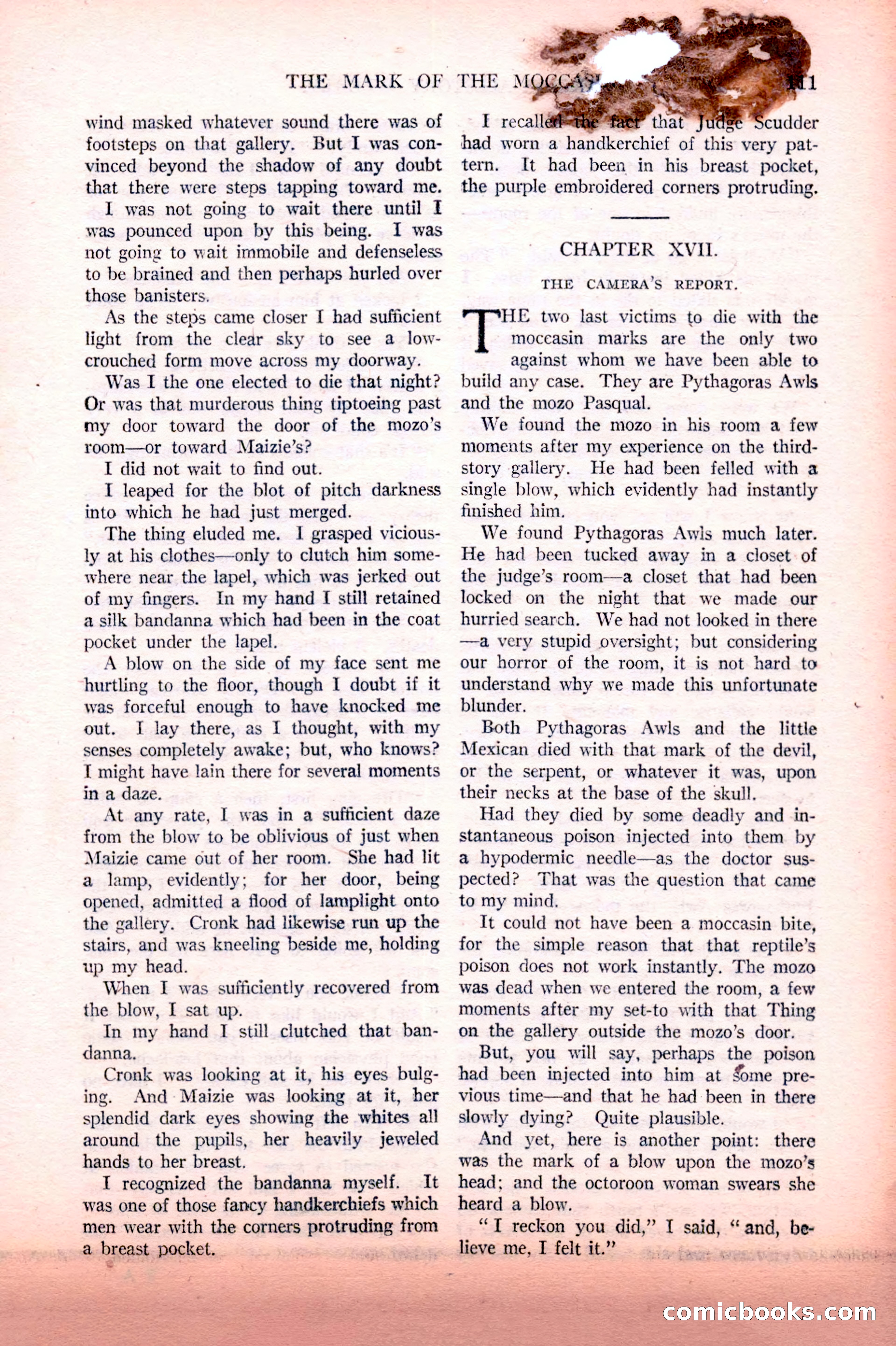 Argosy All-Story Weekly, February 12, 1927 — page 117 of 168