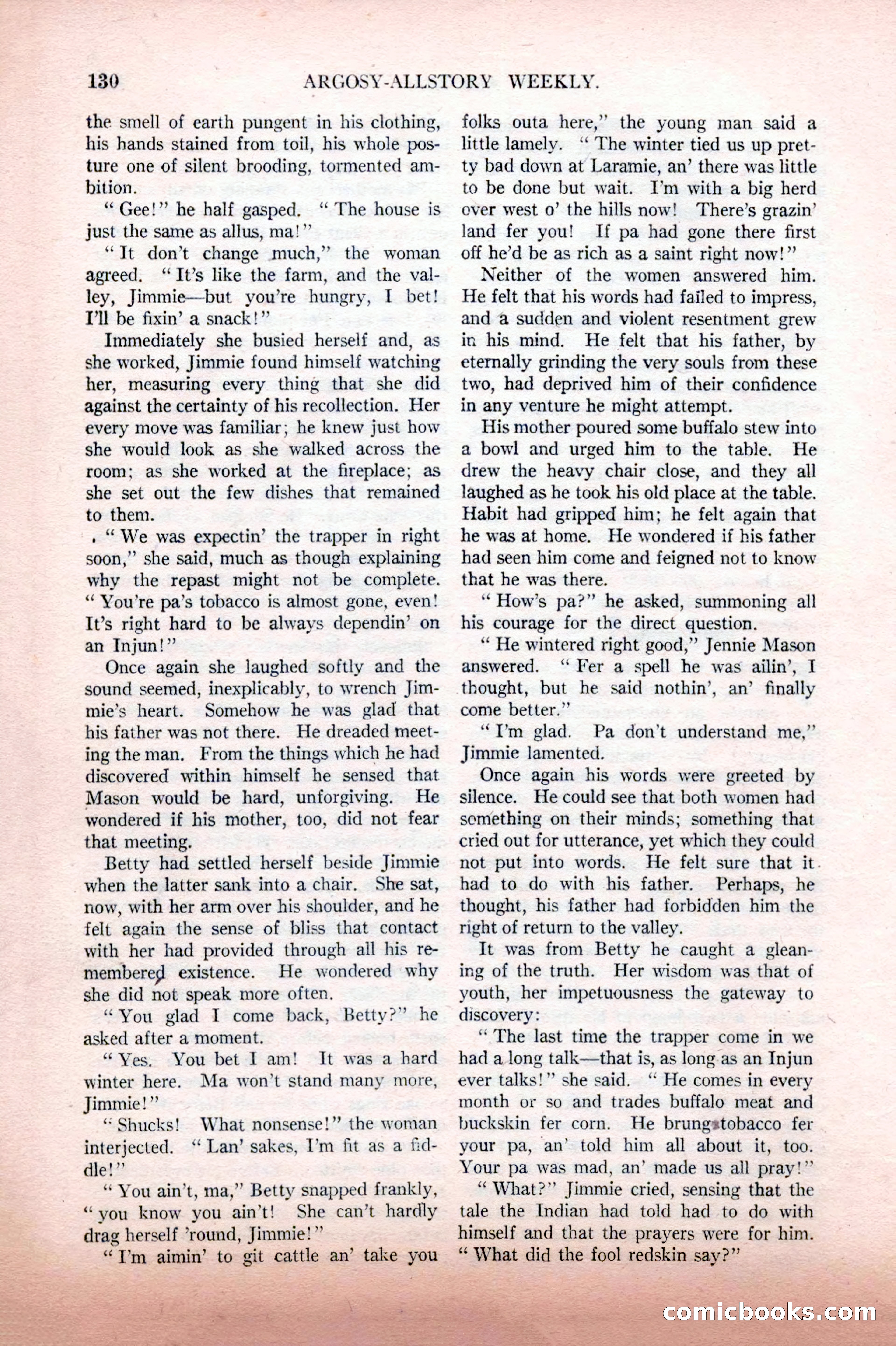 Argosy All-Story Weekly, February 12, 1927 — page 136 of 168