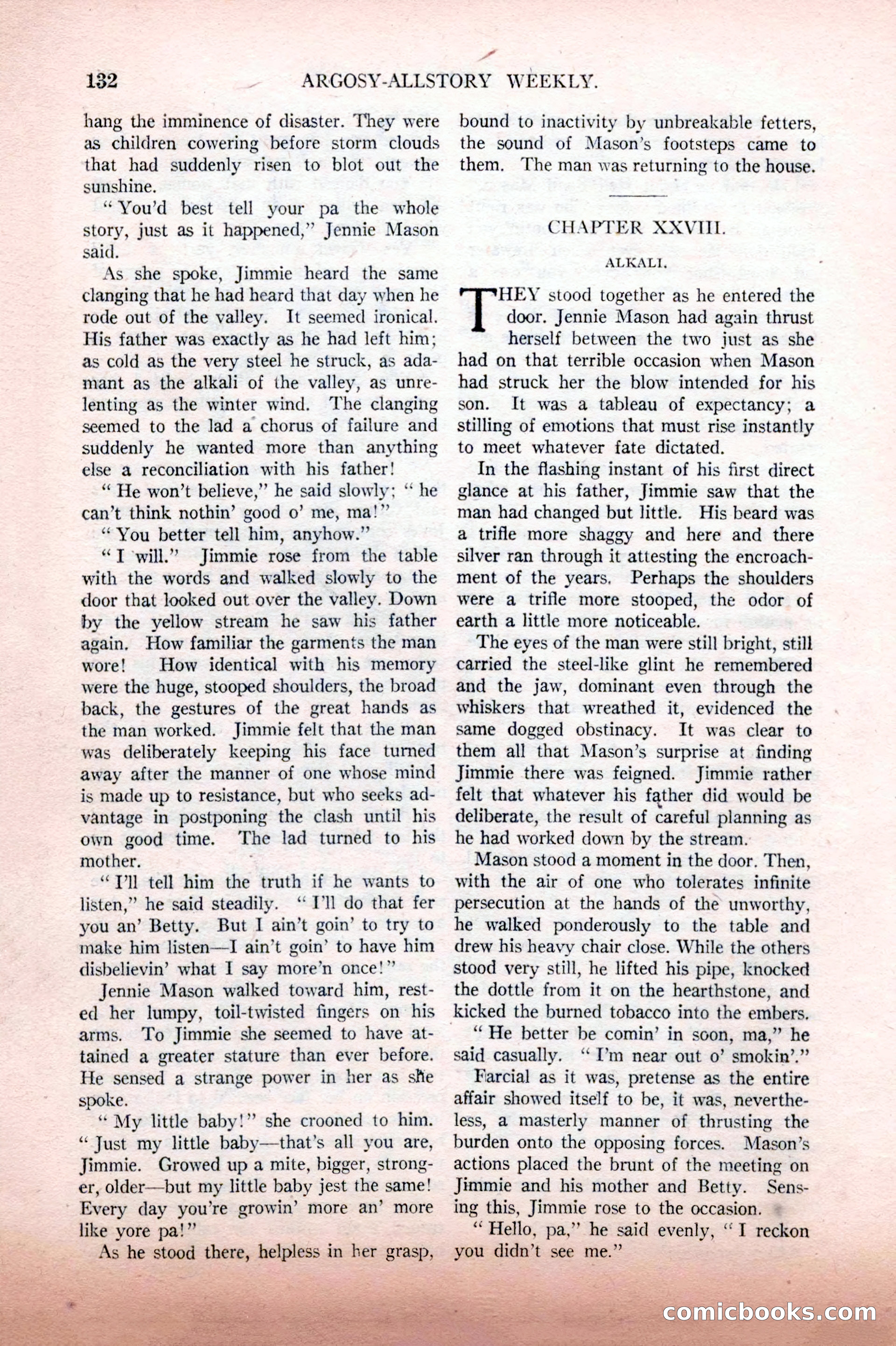 Argosy All-Story Weekly, February 12, 1927 — page 138 of 168