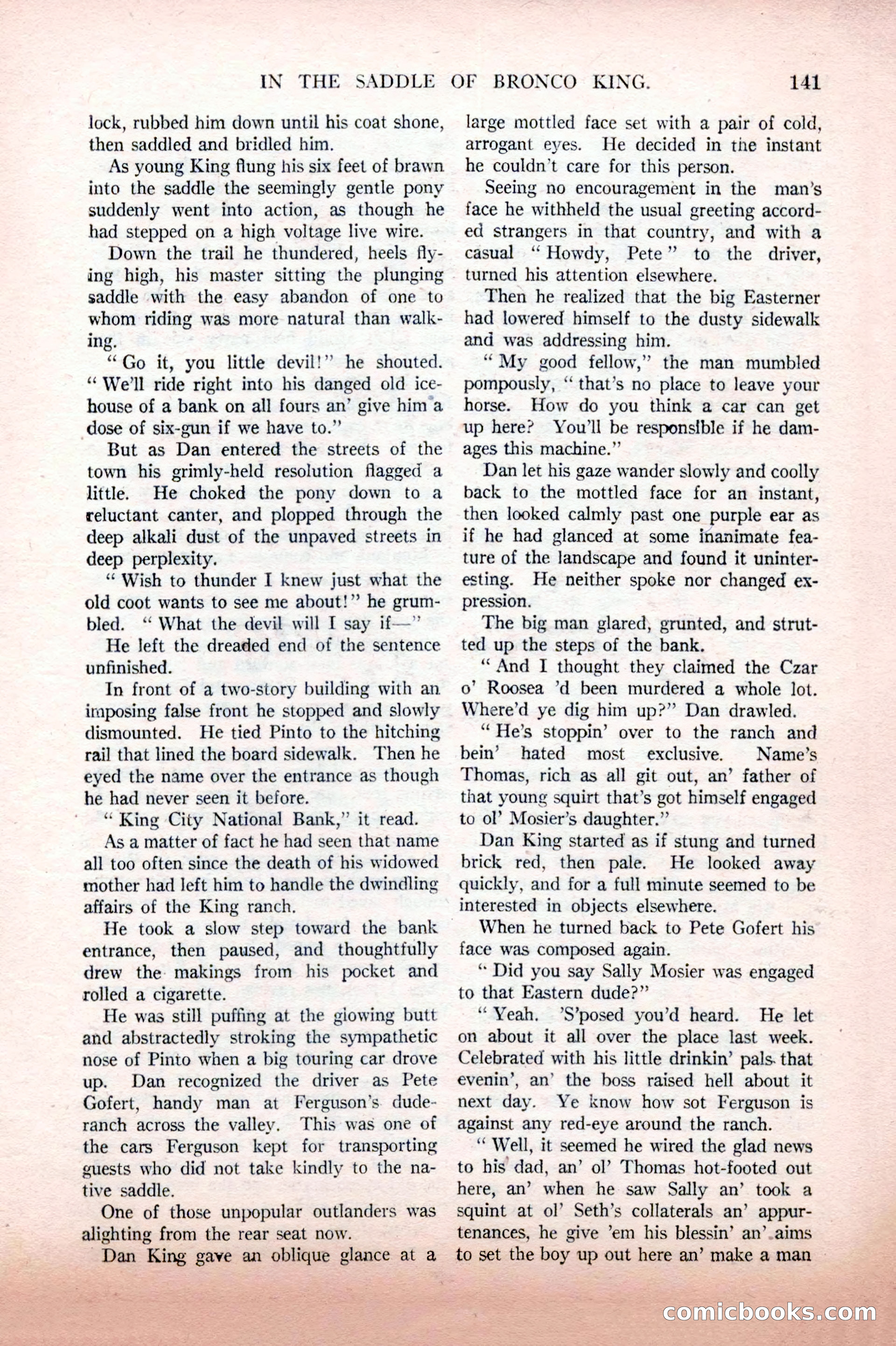 Argosy All-Story Weekly, February 12, 1927 — page 147 of 168