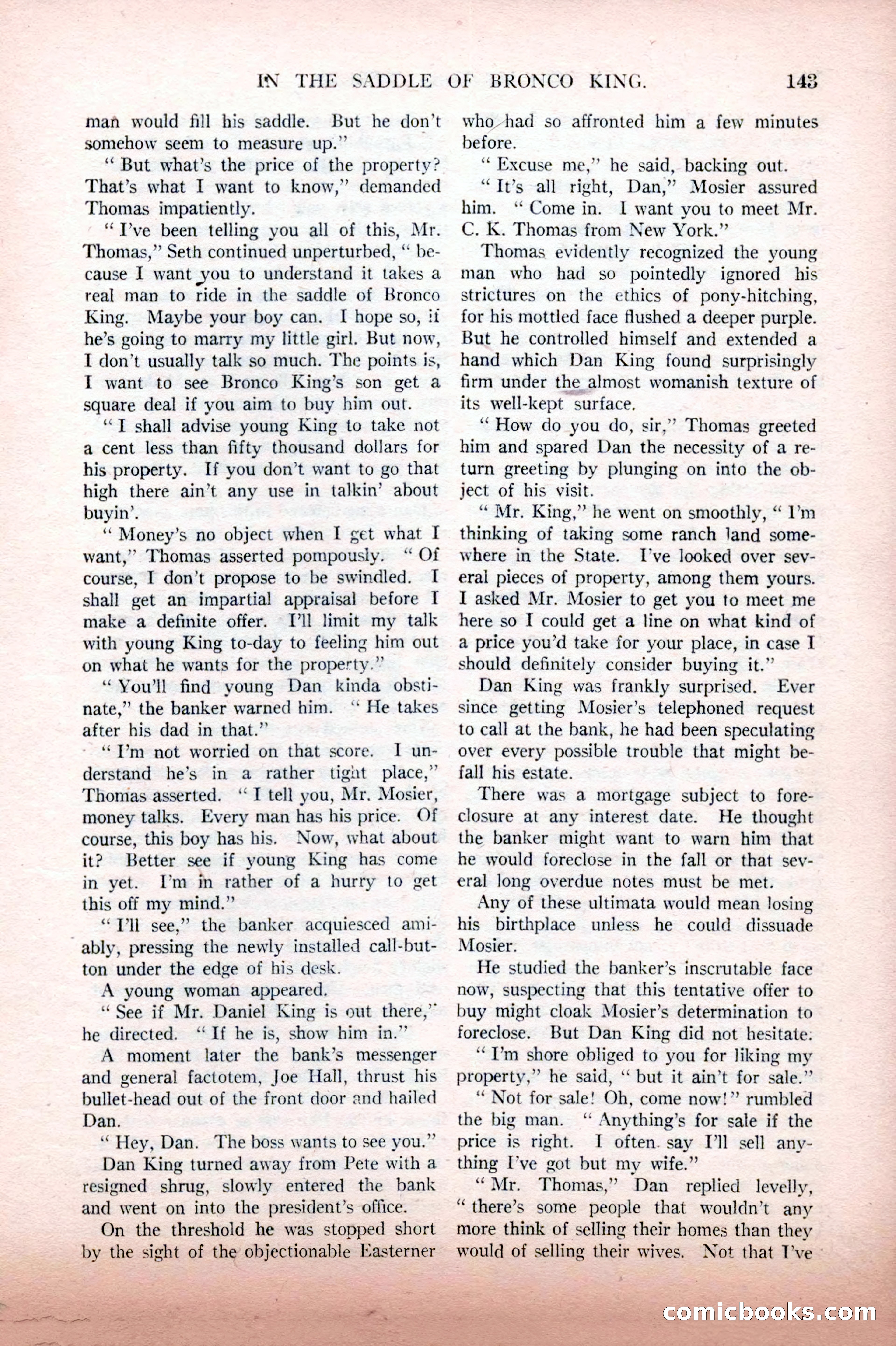 Argosy All-Story Weekly, February 12, 1927 — page 149 of 168