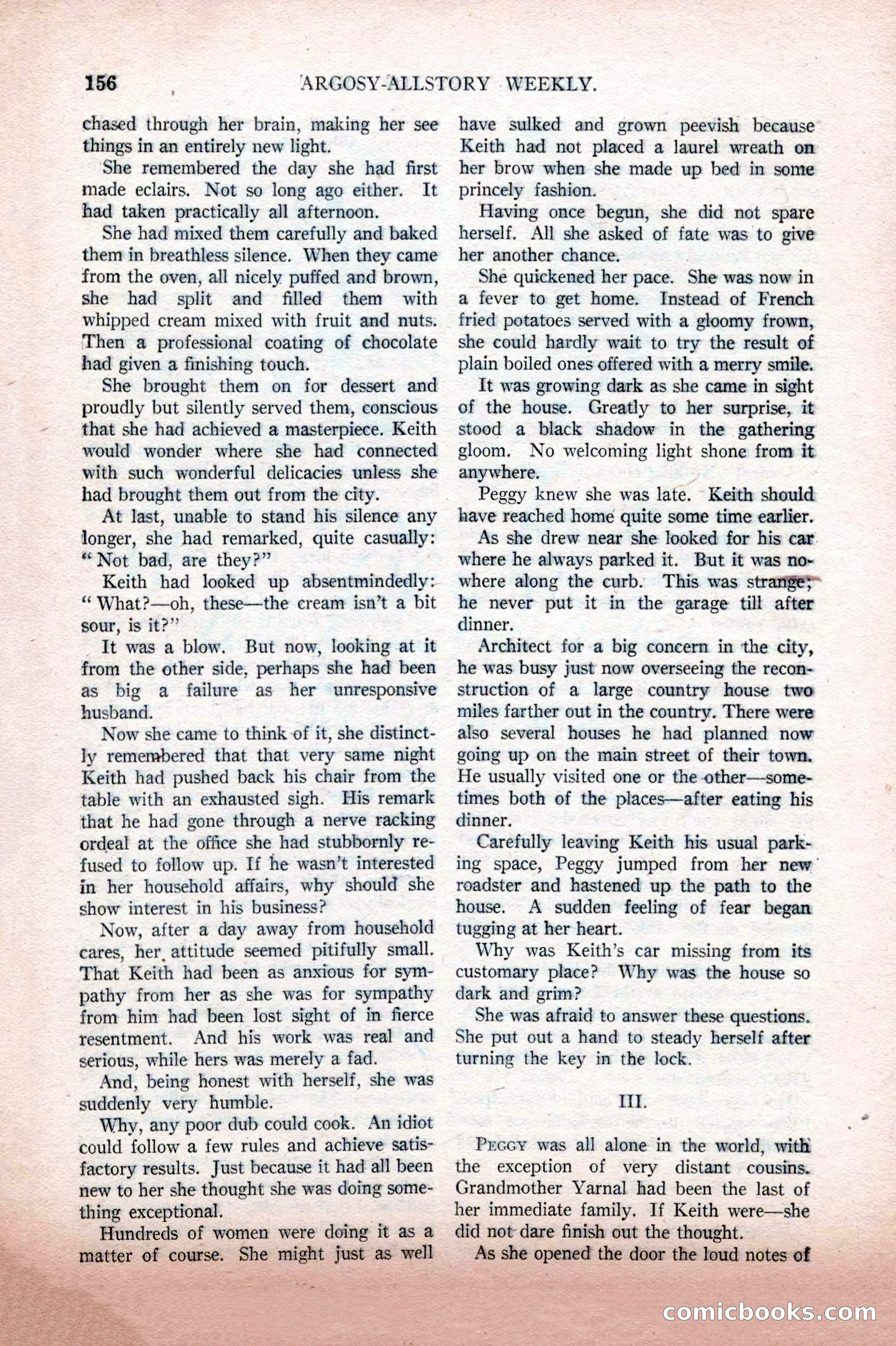 Argosy All-Story Weekly, February 12, 1927 — page 162 of 168
